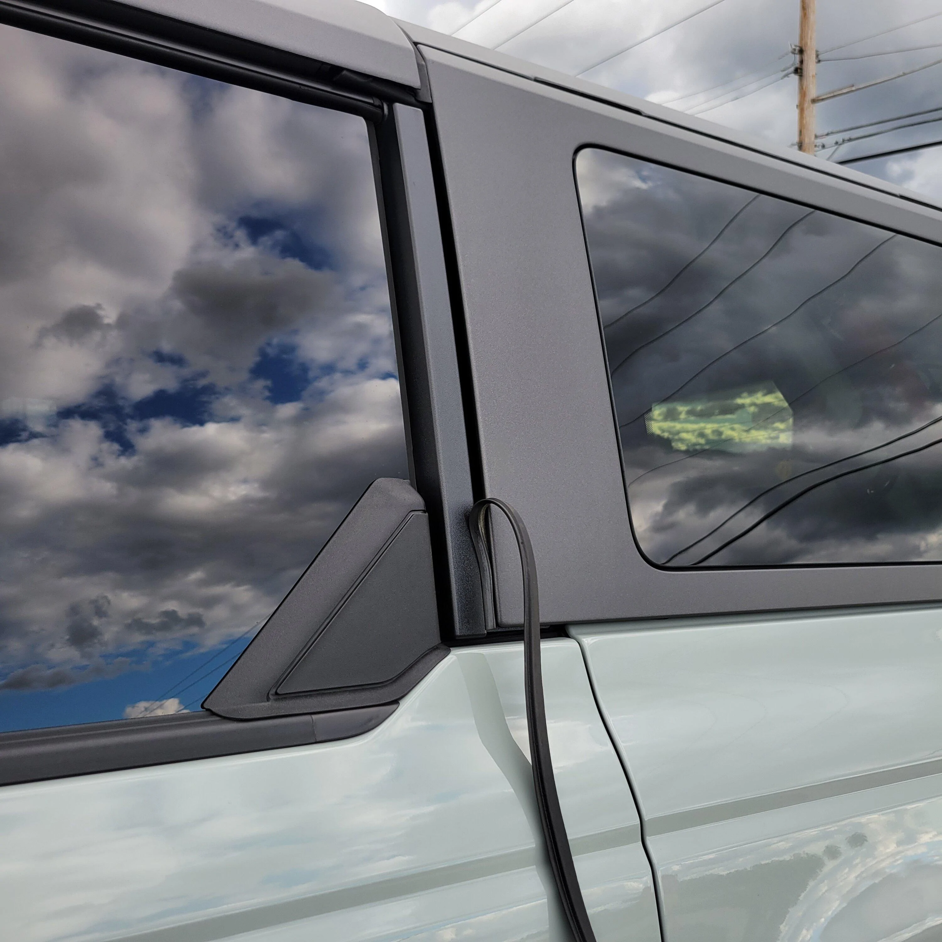 Ford Bronco MIC Noise Reduction Guide - wind sound- aka more (or less) cowbell please 20220922_165518