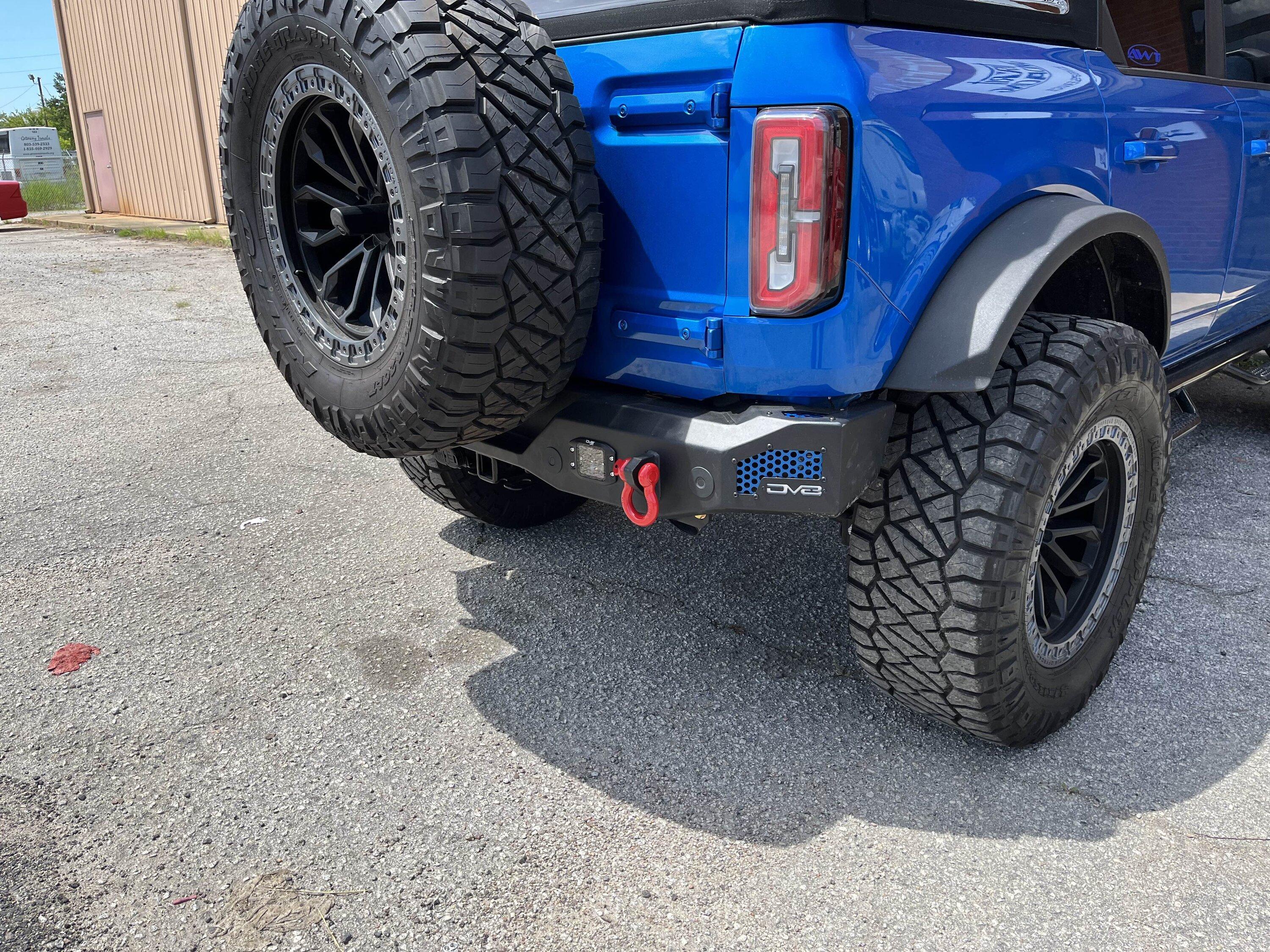 Ford Bronco DV8 Offroad | MTO Rear Bumper IMG_5294
