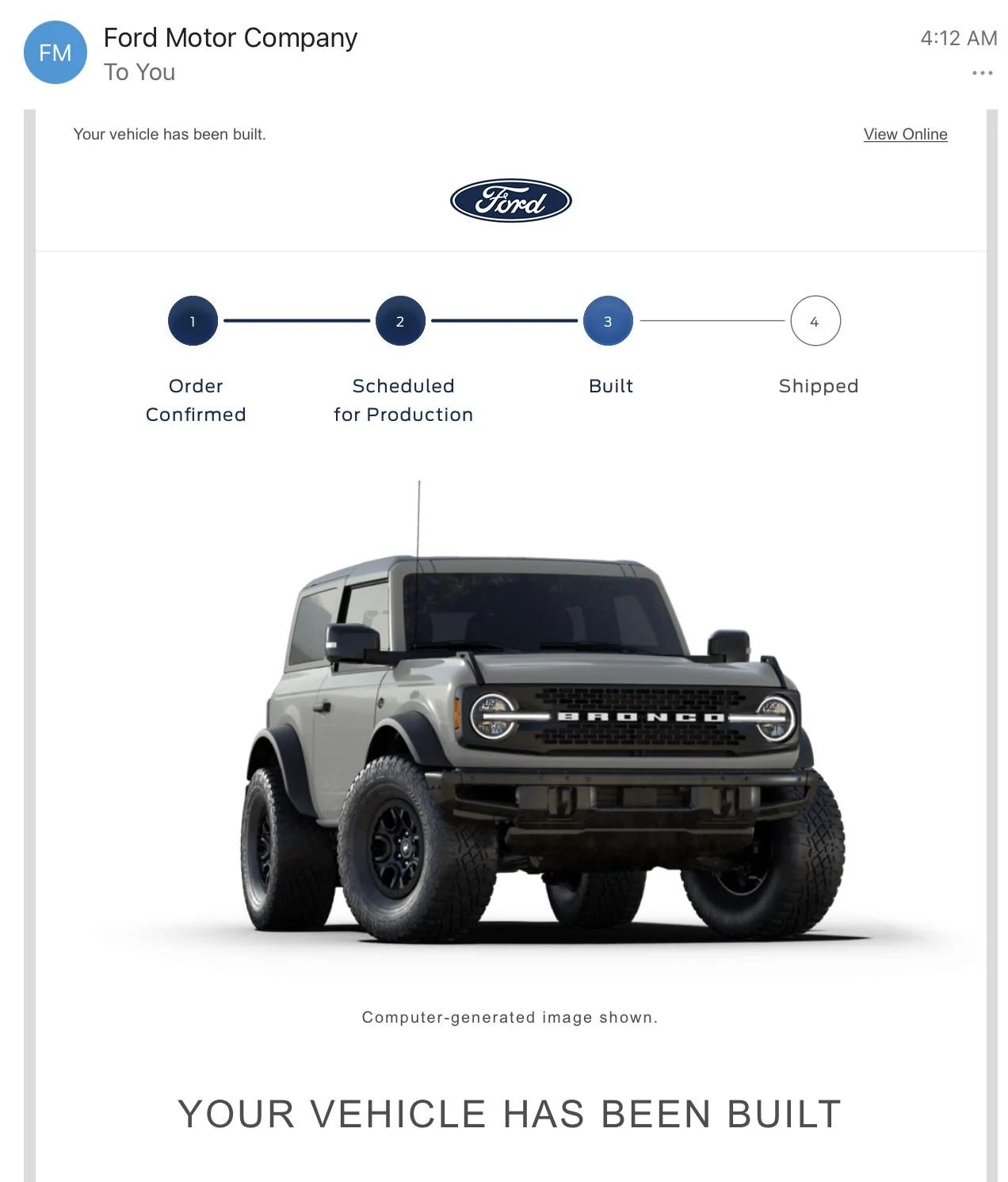 Ford Bronco 9/19/22 Build Week A8707EF5-C5AA-4FDF-941C-4D9FE8FCD87F
