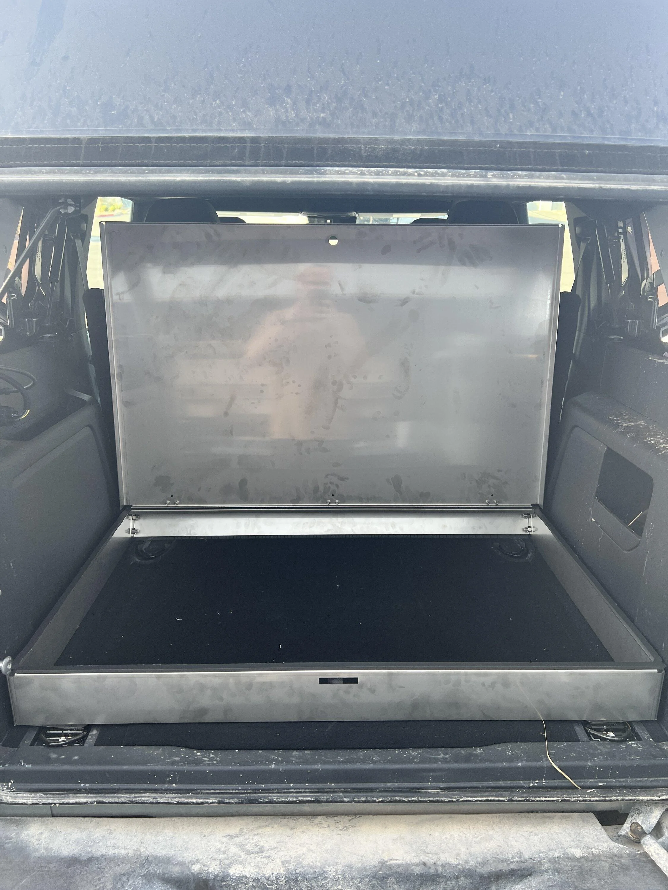 Ford Bronco Designed my own low profile cargo box (for complete lay flat mattress) 5BE75C49-6523-49F9-88E1-26F16AFF40CD