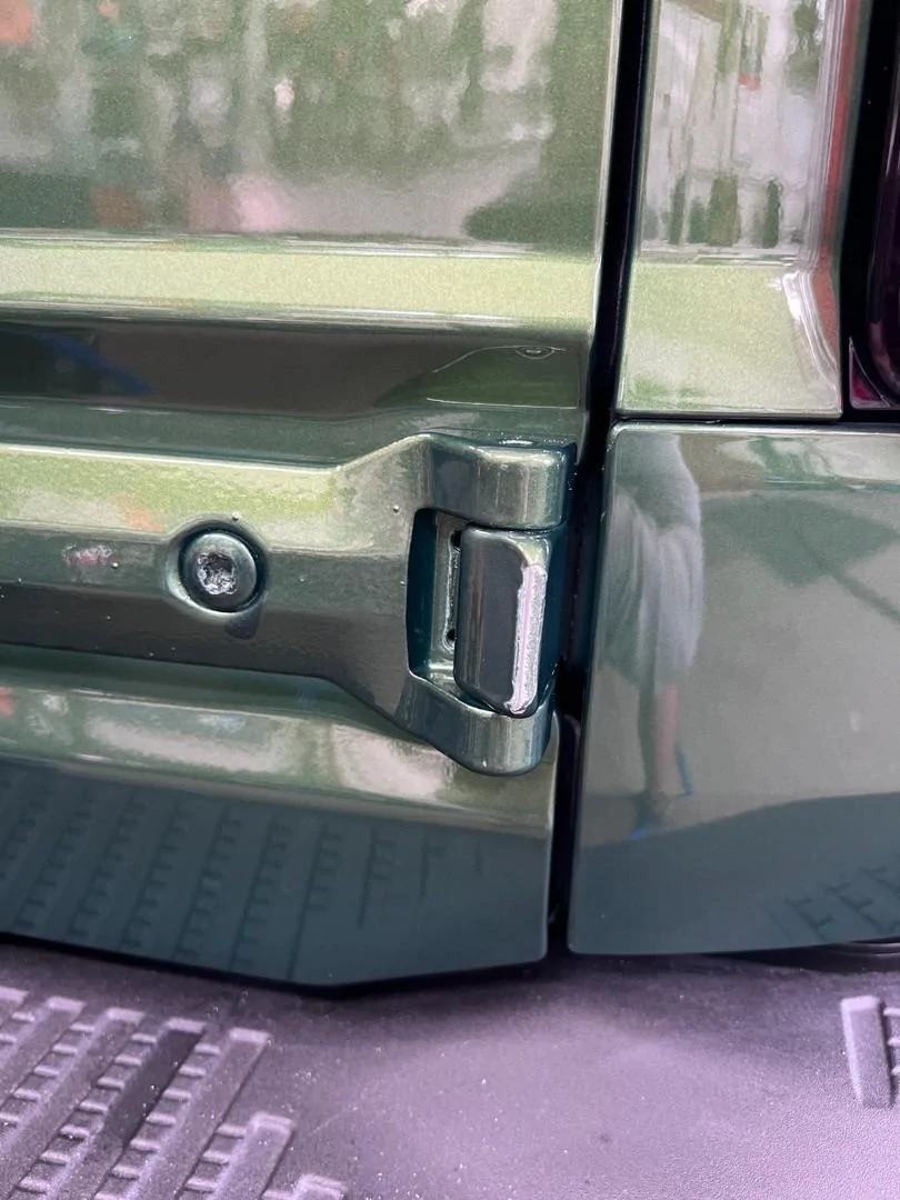 Ford Bronco Tailgate Hinge Over-Extension Tailgate Stop - Chipped
