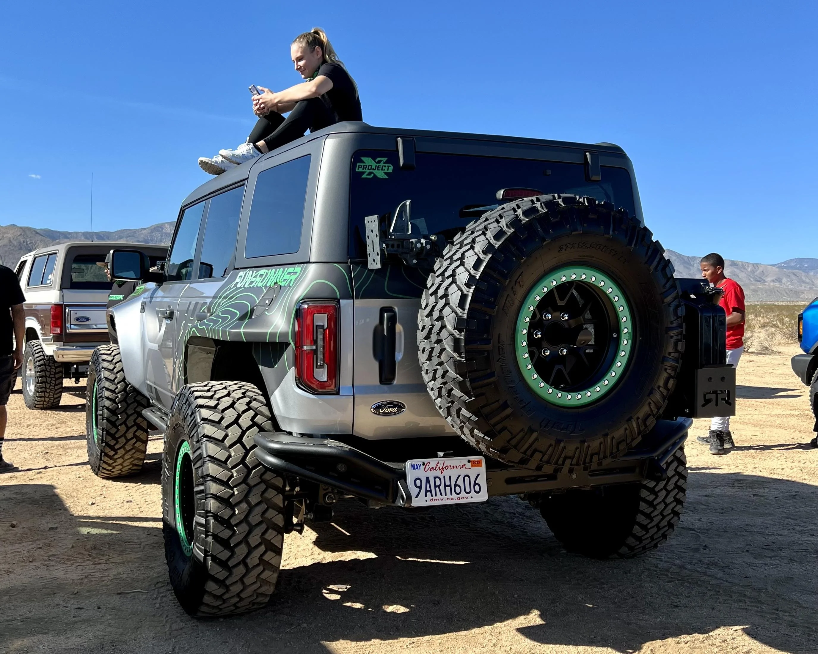 Ford Bronco 50+ Broncos offroad through Rattlesnake Canyon (Apple Valley) to Pioneer Town (Yucca Valley) Photo Sep 24 2022, 9 29 43 AM