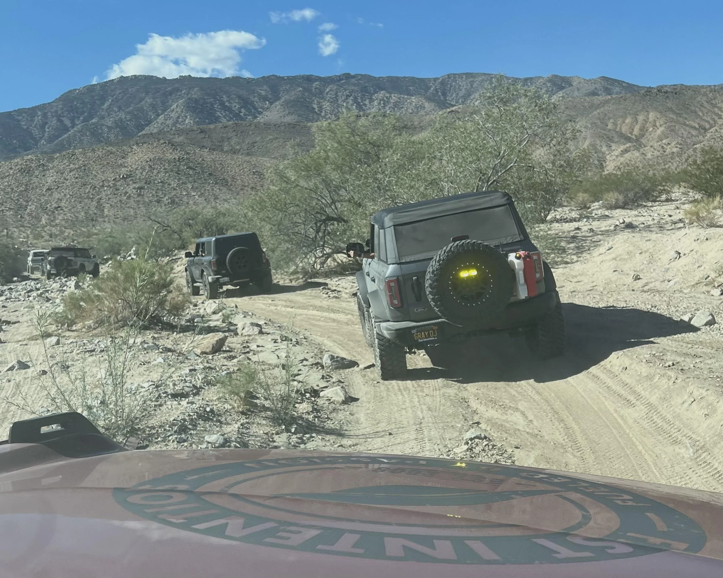 Ford Bronco 50+ Broncos offroad through Rattlesnake Canyon (Apple Valley) to Pioneer Town (Yucca Valley) Photo Sep 24 2022, 10 10 08 AM