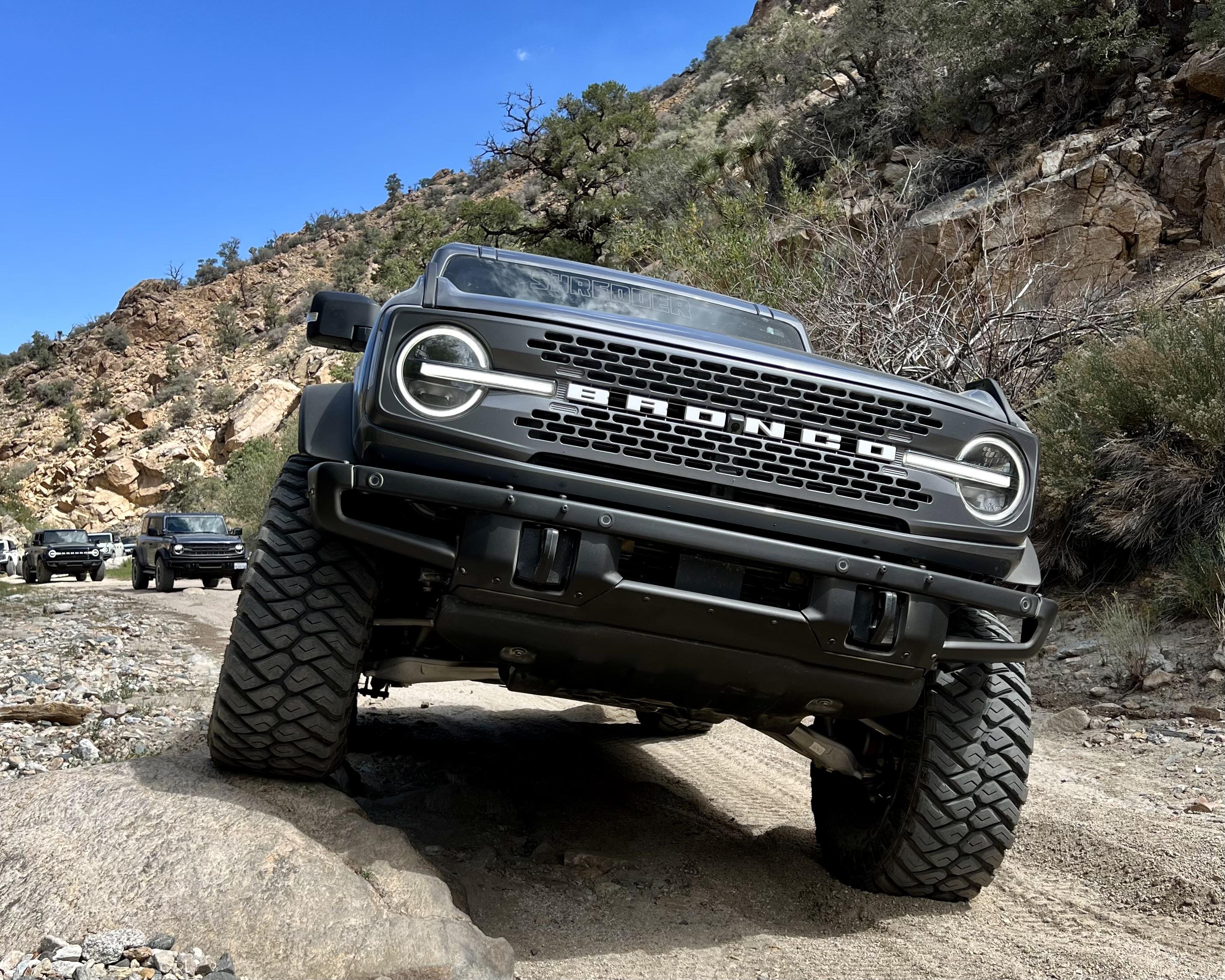 Ford Bronco 50+ Broncos offroad through Rattlesnake Canyon (Apple Valley) to Pioneer Town (Yucca Valley) Photo Sep 24 2022, 12 11 02 PM