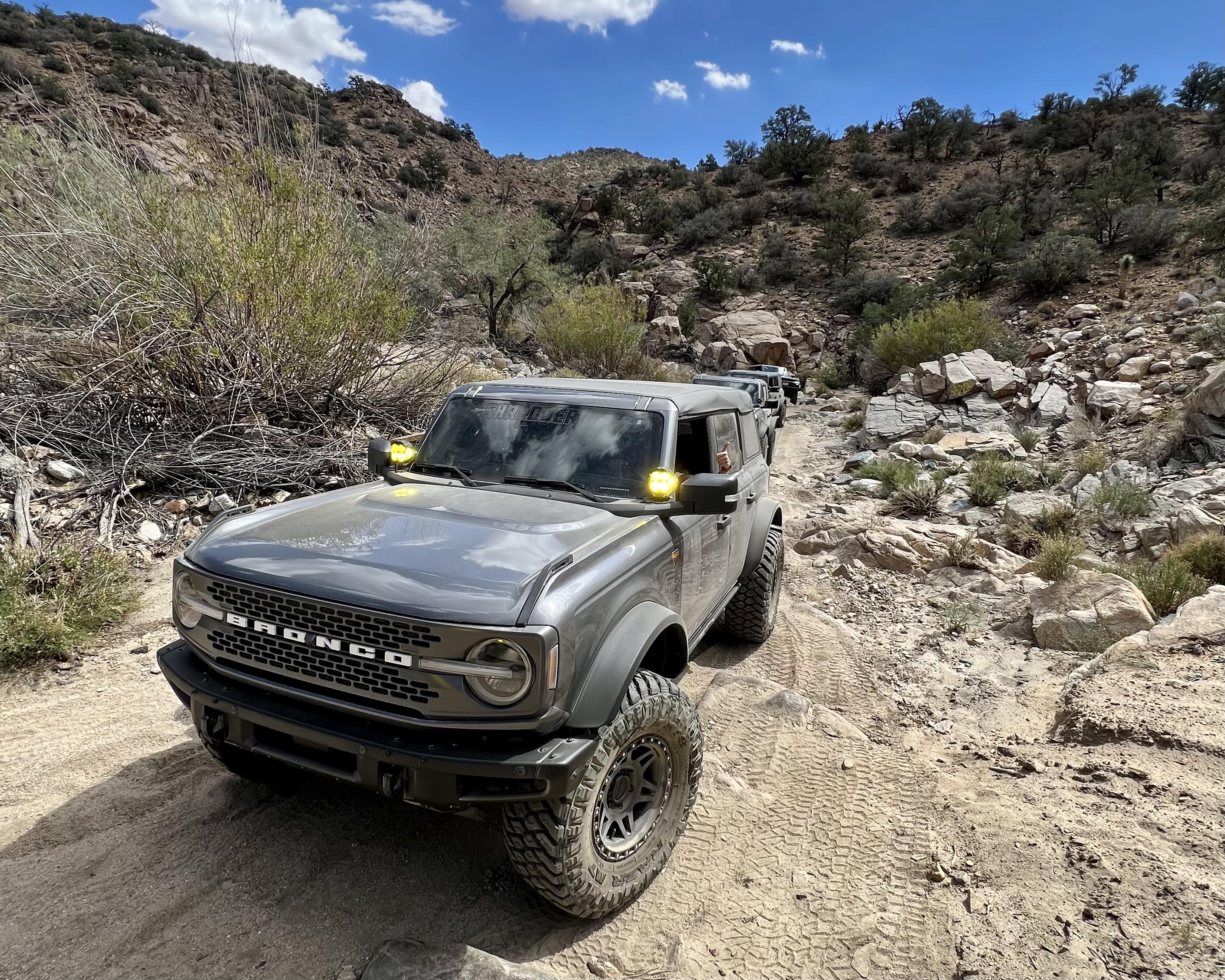 Ford Bronco 50+ Broncos offroad through Rattlesnake Canyon (Apple Valley) to Pioneer Town (Yucca Valley) Photo Sep 24 2022, 12 27 17 PM