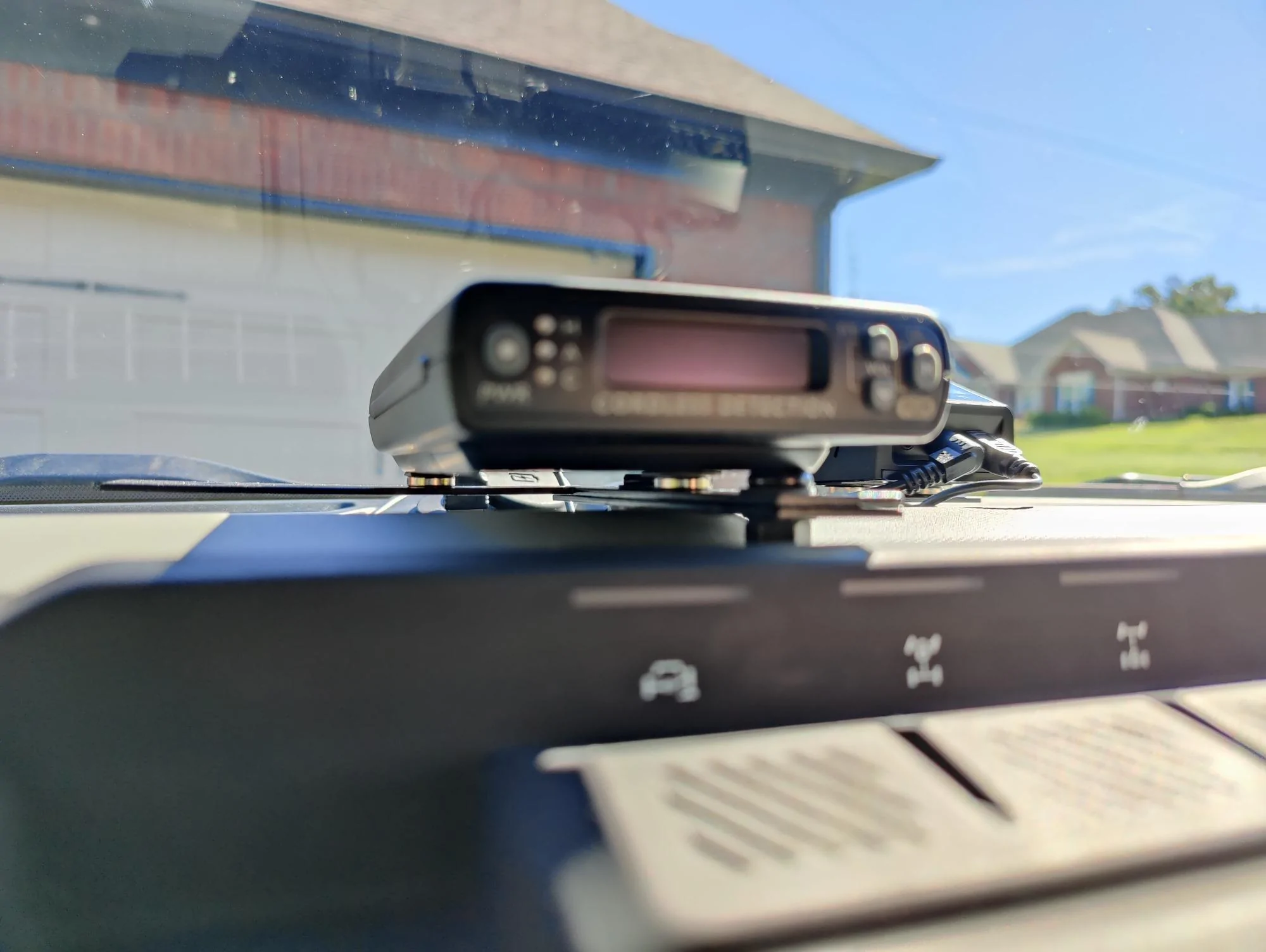 Ford Bronco Clean Radar Detector Install DIY IMG_20220926_115233-2