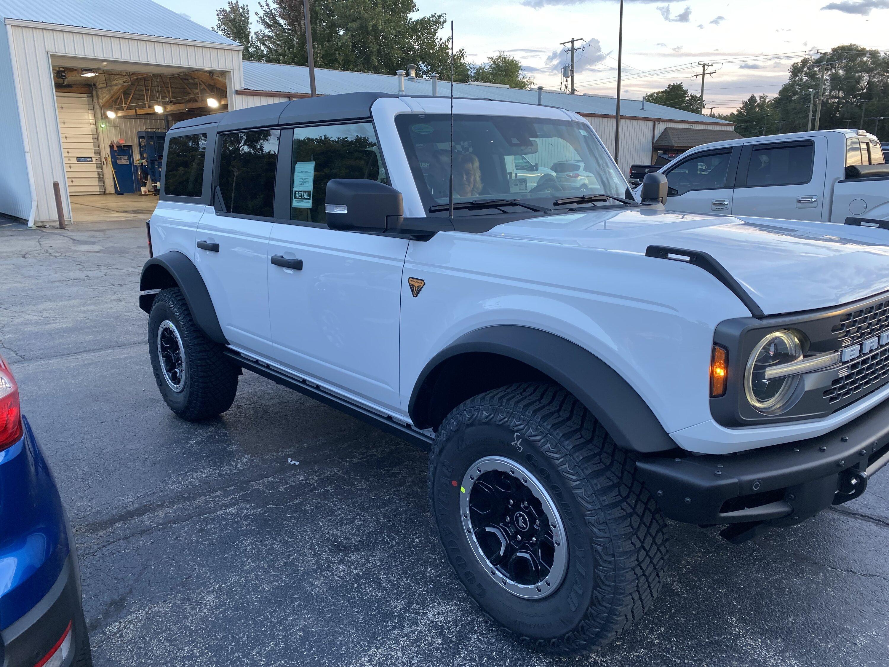 Ford Bronco 9/19/22 Build Week IMG_6912