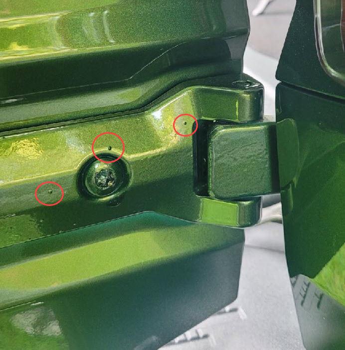 Ford Bronco Tailgate Hinge Over-Extension misc