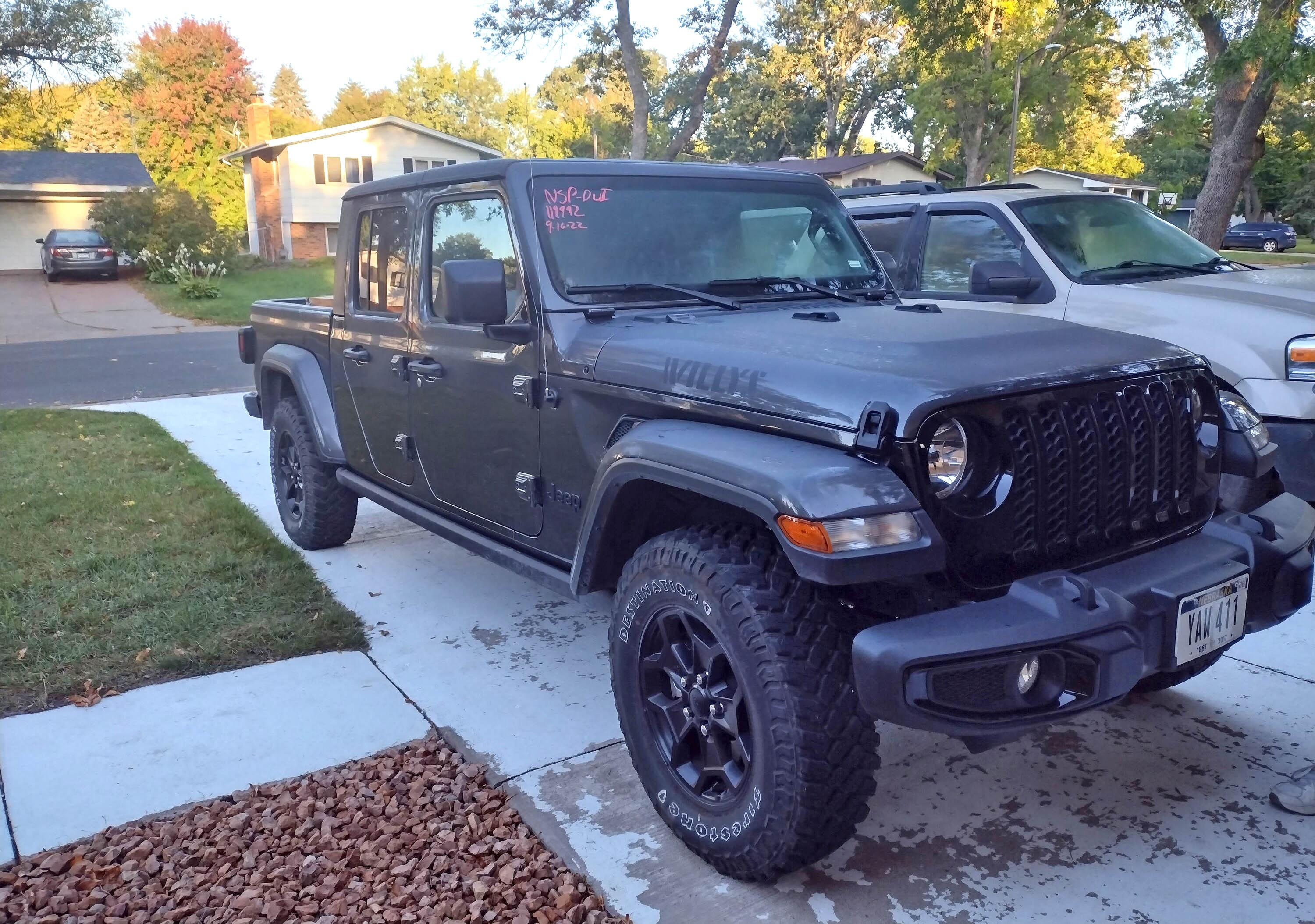 Ford Bronco Bronco owner rents Jeep for 1200 mile trip, my comparison. IMG_20220925_075121483_HDR