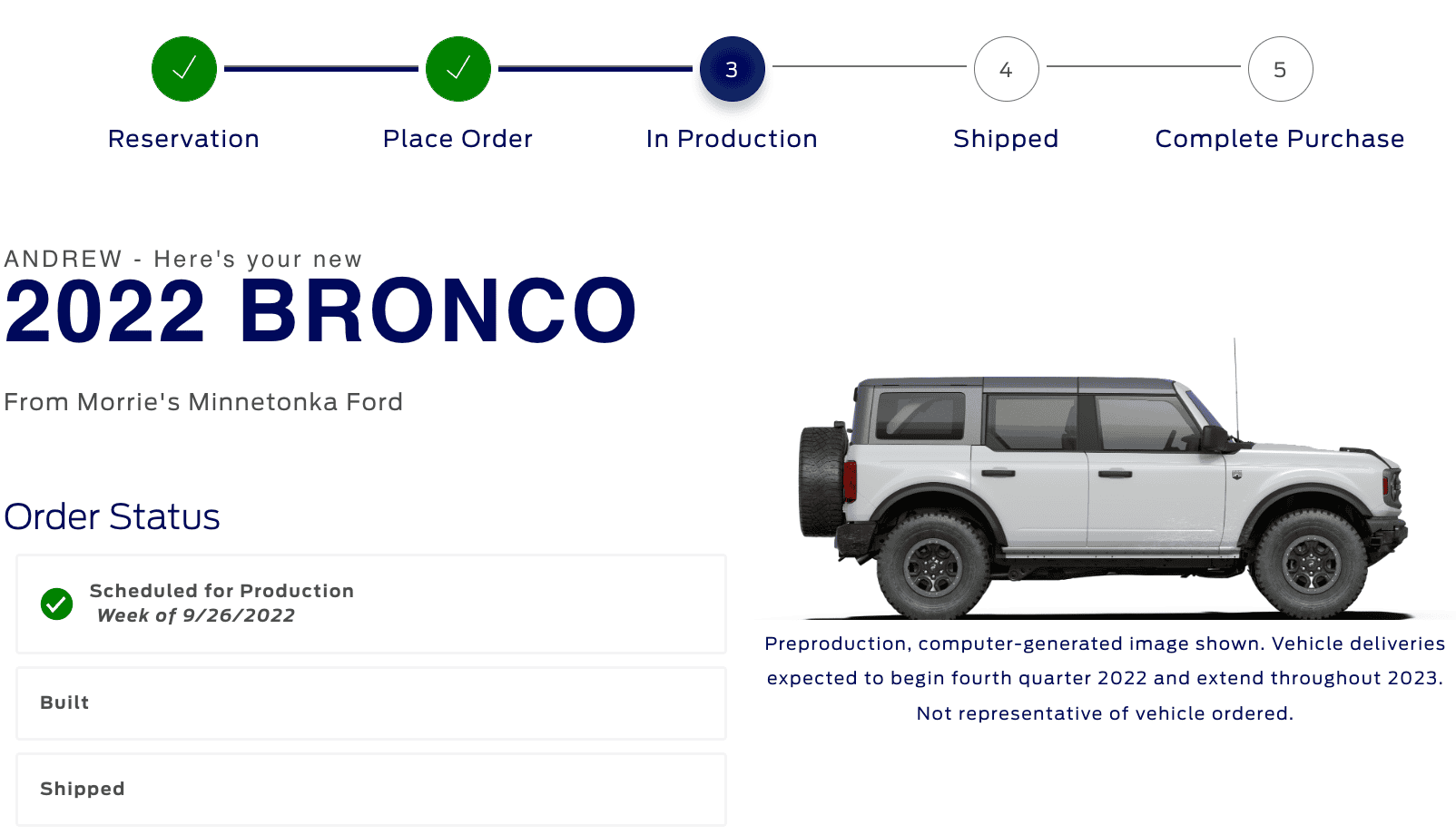 Ford Bronco THIS IS THE WEEK. Screen Shot 2022-09-27 at 11.20.07 AM
