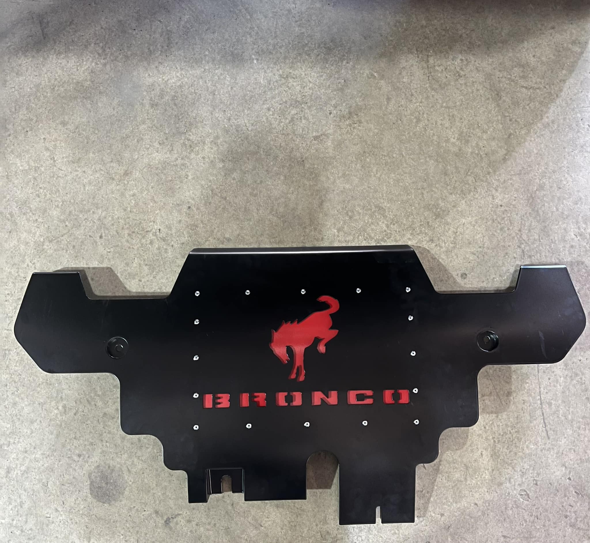 Ford Bronco Custom Skid Plate skid plate 1