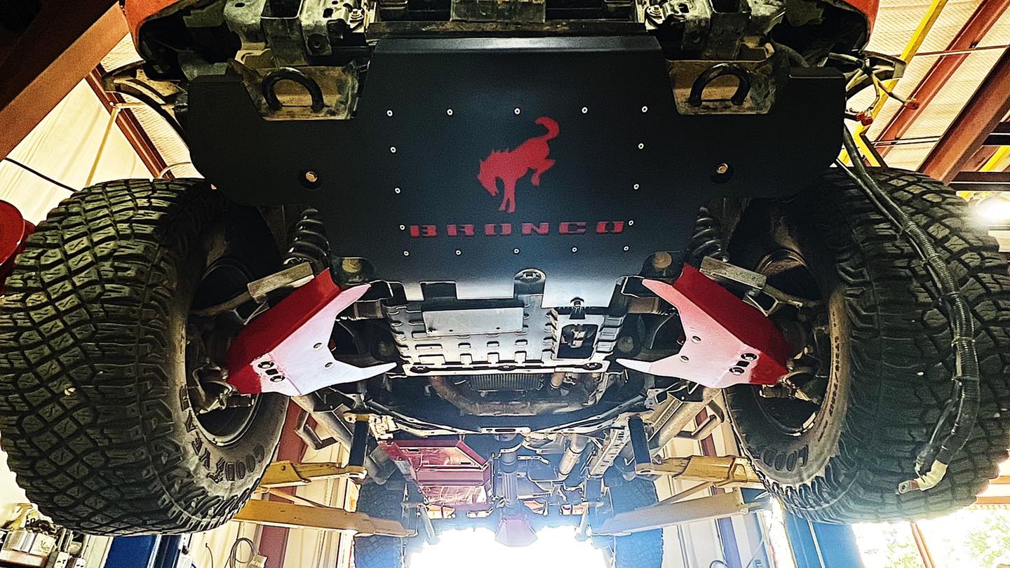 Ford Bronco Custom Skid Plate skid plate 2