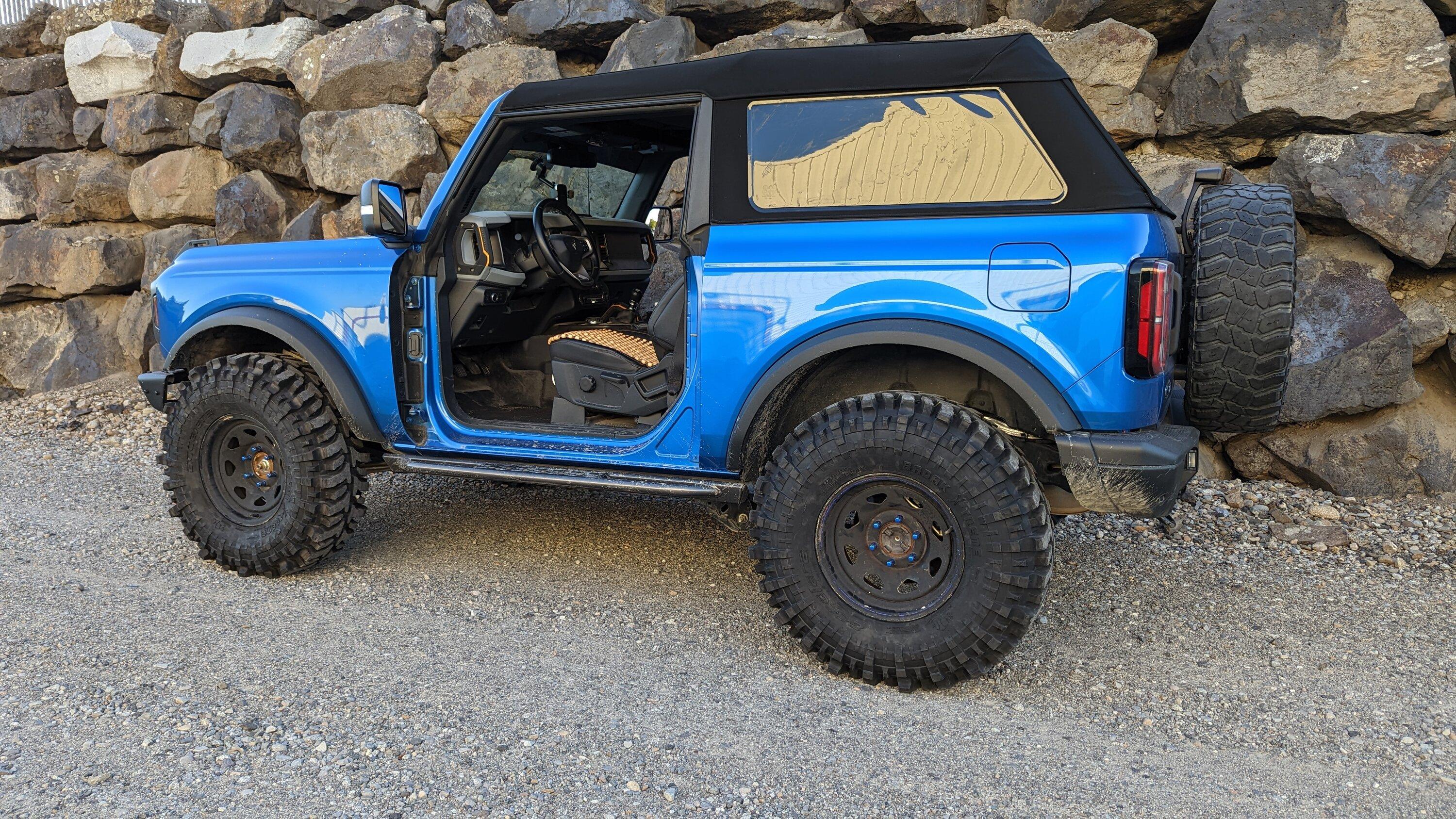 Ford Bronco I made a Badlands tractor w/ Accelera Badak X-Treme, tallest 35" tires made PXL_20220928_005036670
