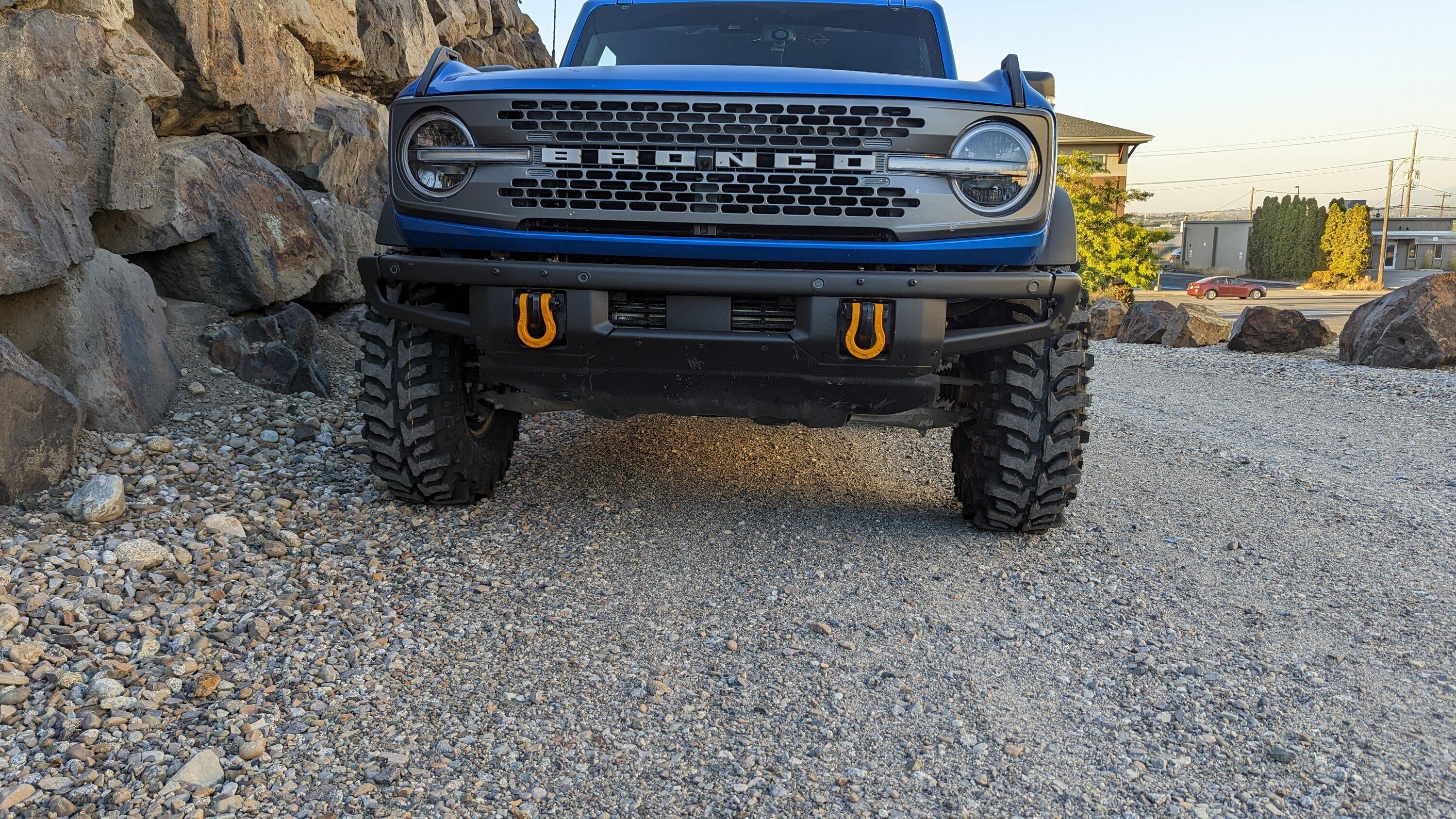 Ford Bronco I made a Badlands tractor w/ Accelera Badak X-Treme, tallest 35" tires made PXL_20220928_005011916