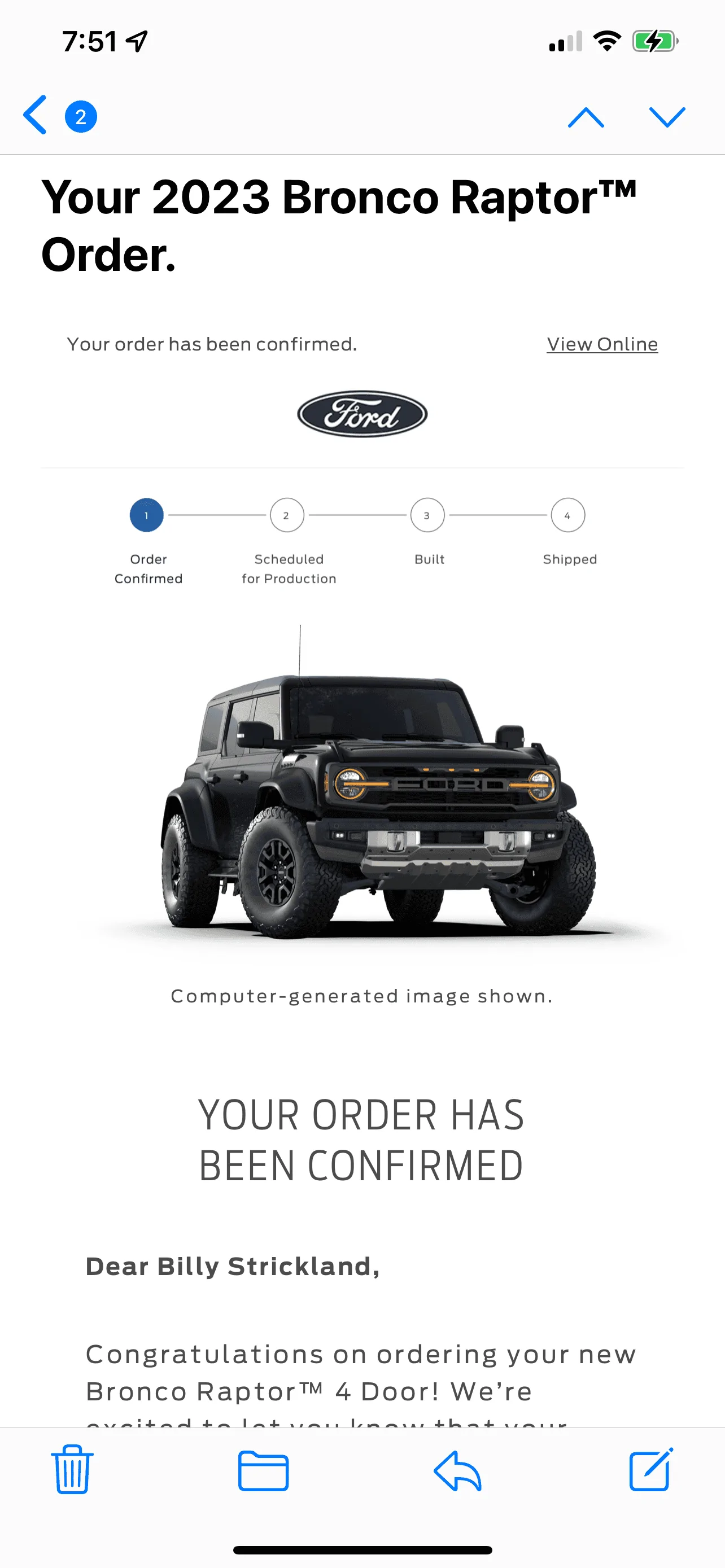 Ford Bronco Raptor ordered! 2A6C8089-53CA-4331-816A-D6884CA035FB