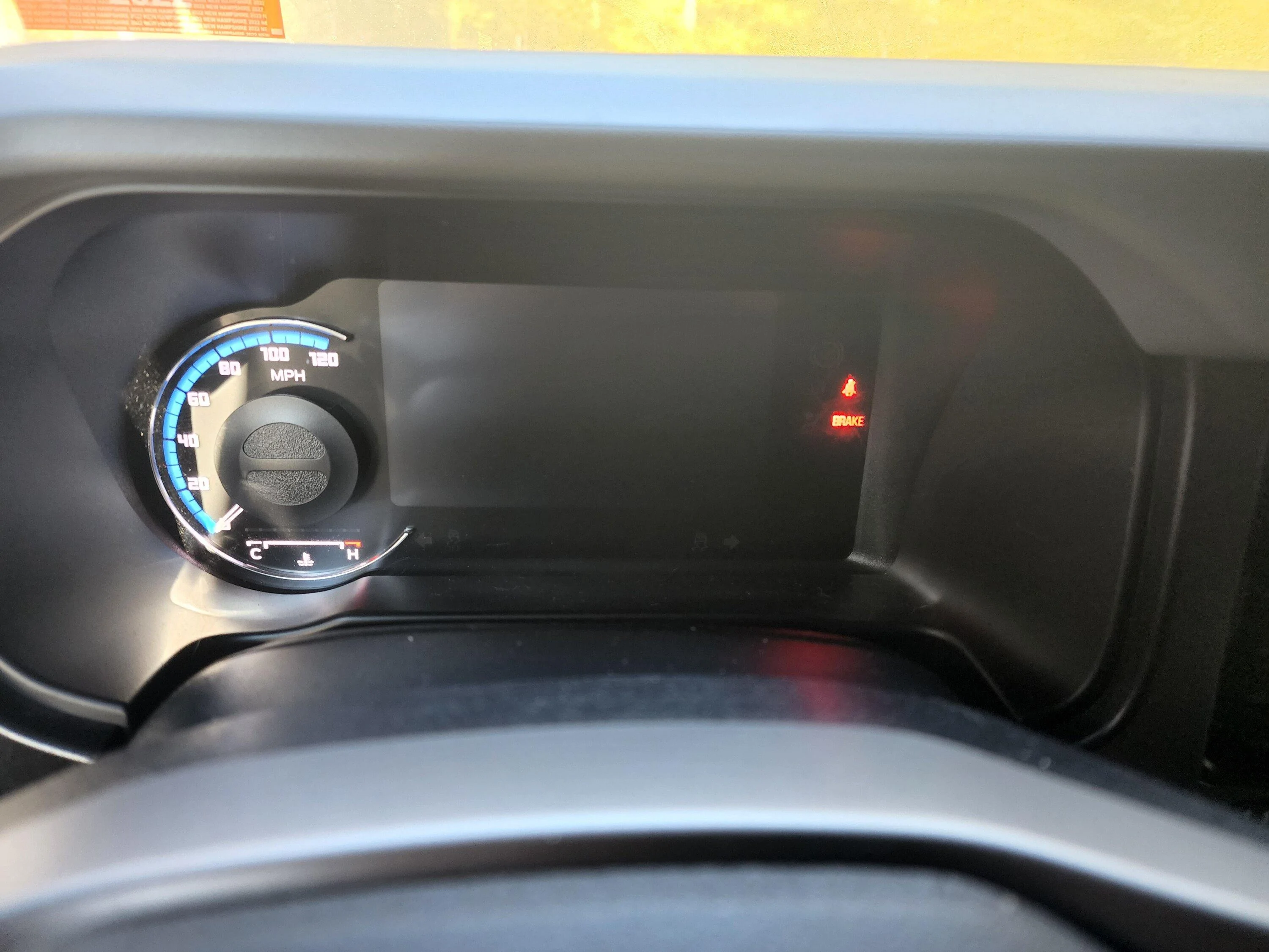 Ford Bronco Dashboard black out 20220928_085922