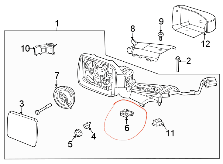 Ford Bronco Where is external temperature sensor on the Bronco? ML21700