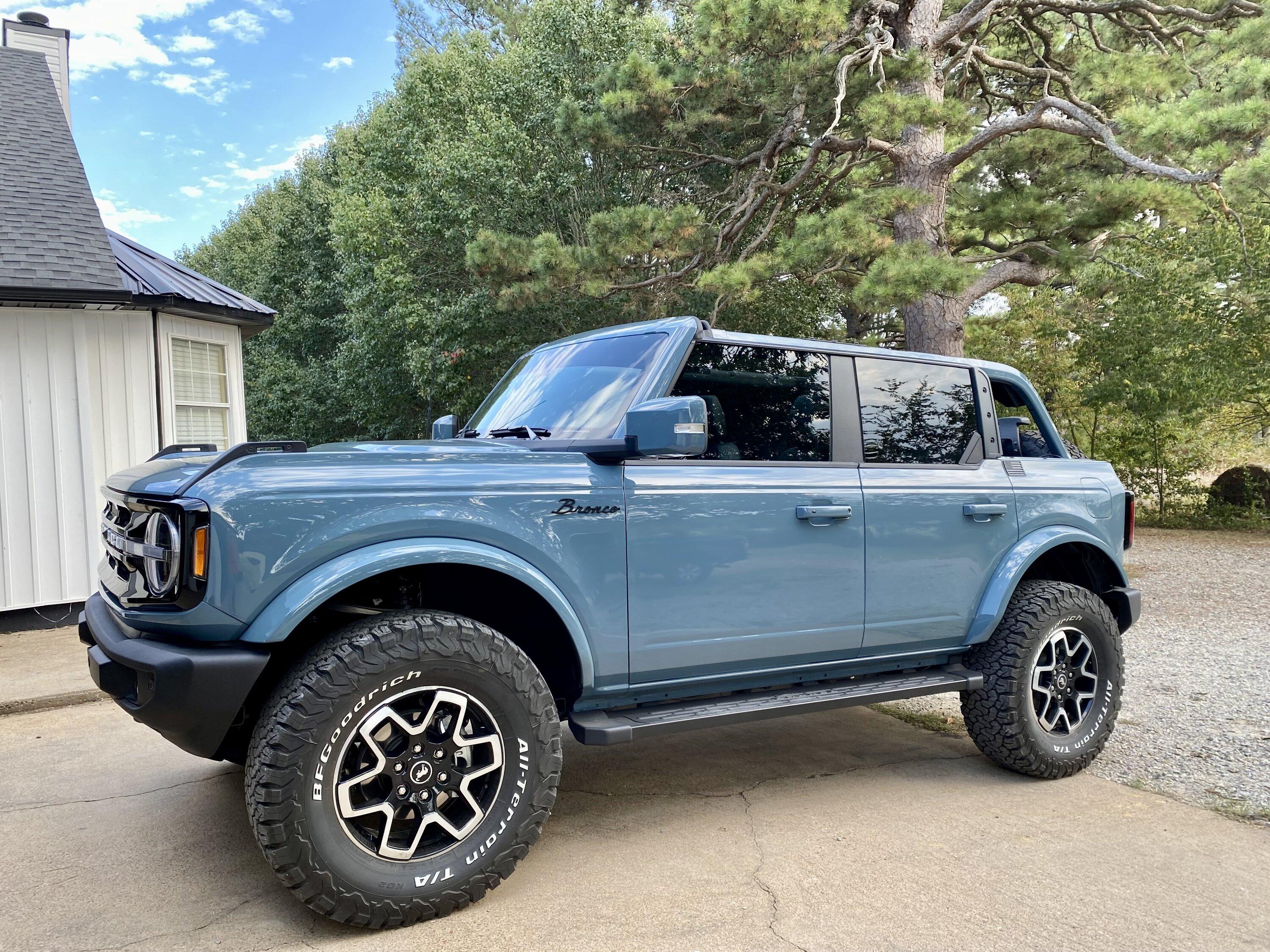 Ford Bronco Show us your installed wheel / tire upgrades here! (Pics) IMG_3363