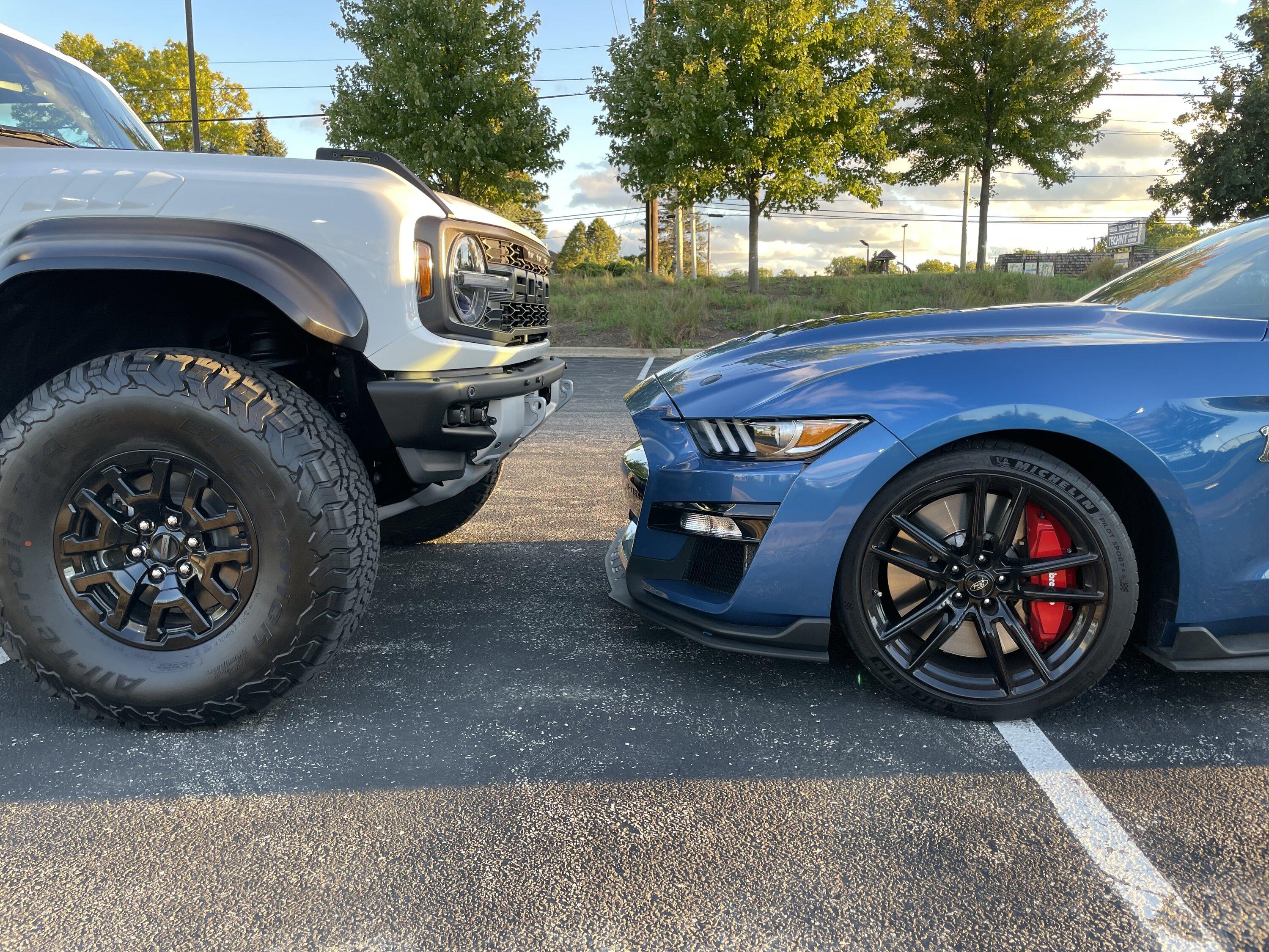 Ford Bronco Match made in Ford heaven…my Bronco Raptor and Shelby GT500 442486FE-DE18-4BD1-94ED-3616C87629F7