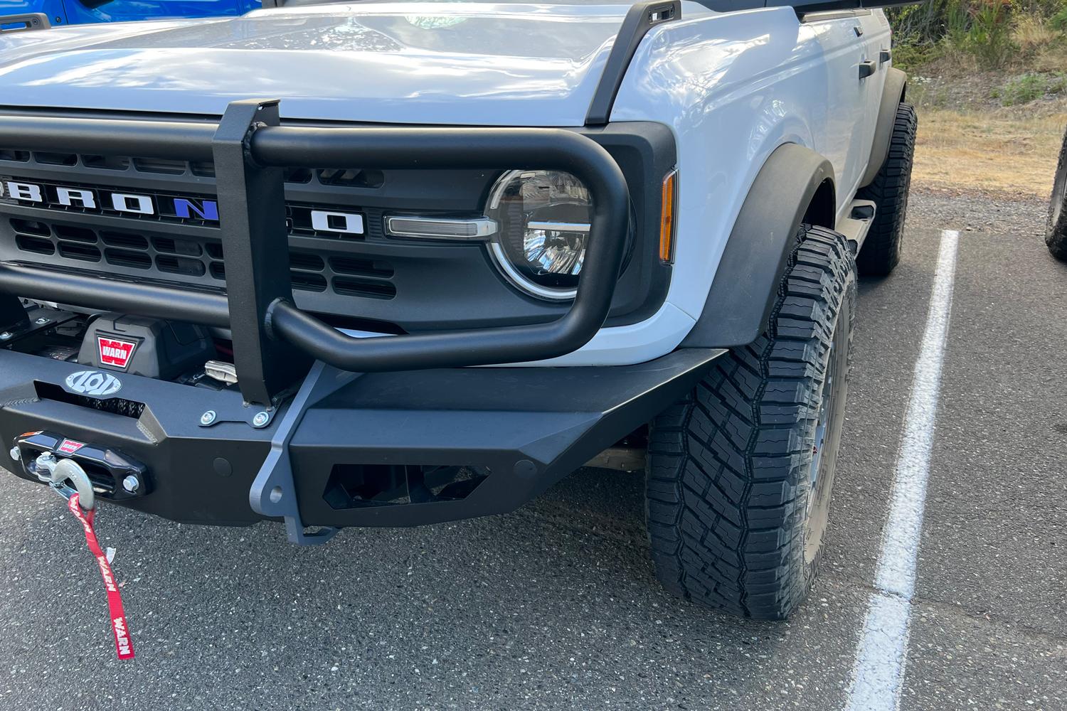 Ford Bronco Show us your installed wheel / tire upgrades here! (Pics) Poke-35s-Bronco