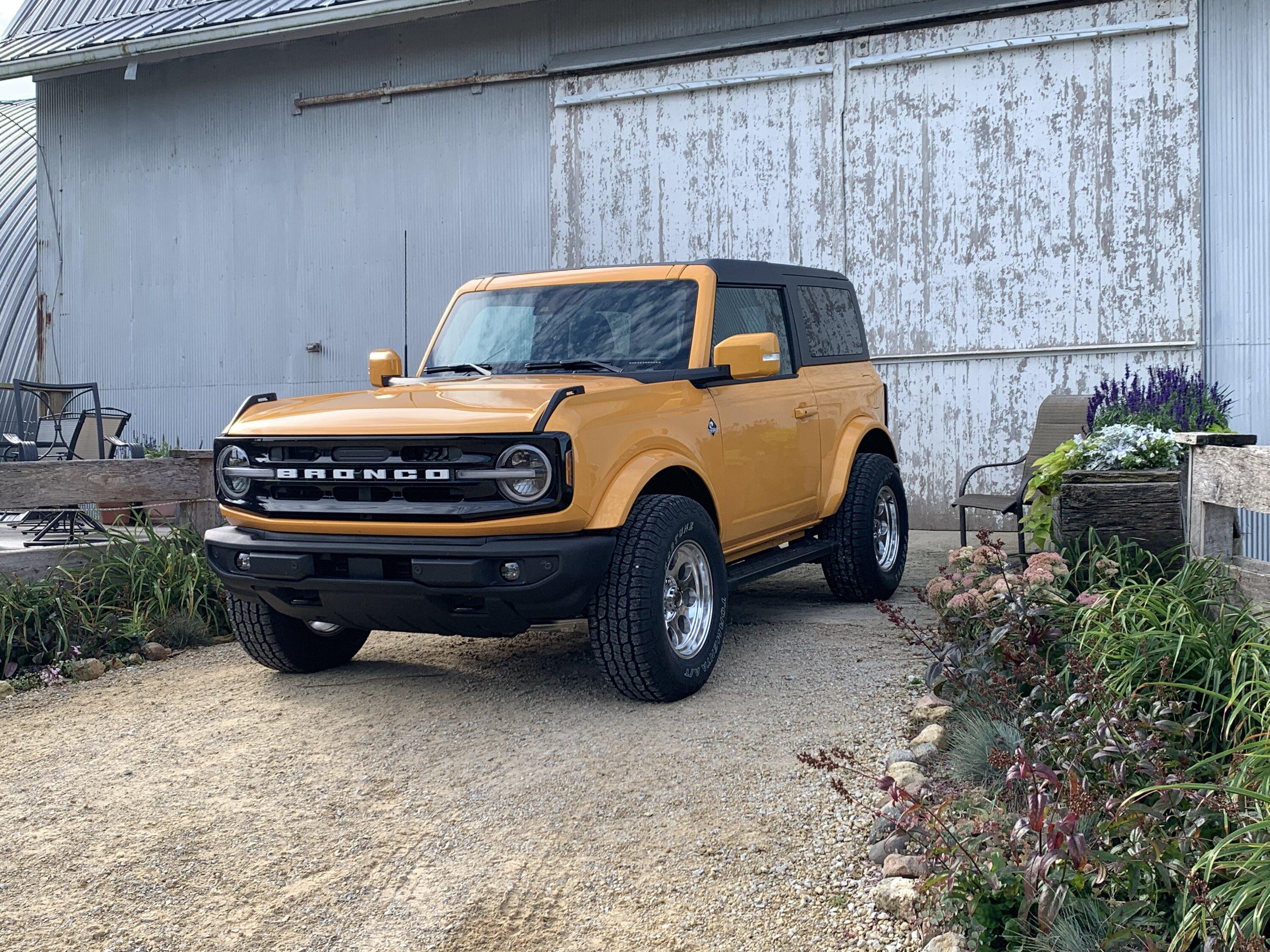 Ford Bronco Show us your installed wheel / tire upgrades here! (Pics) 4515C185-A9D3-4798-9250-1BC3A975DDB3