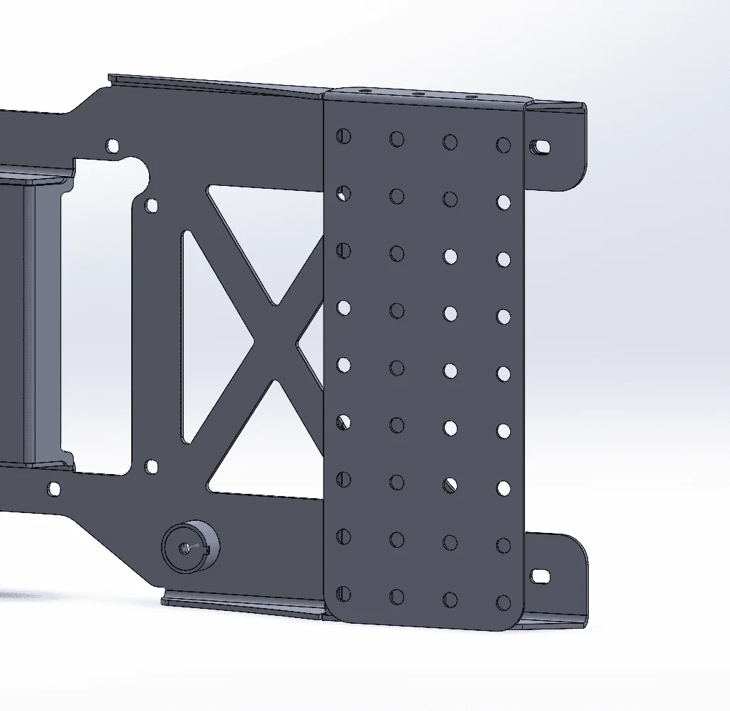 Ford Bronco BAMF Tailgate reinforcement universal mount plat