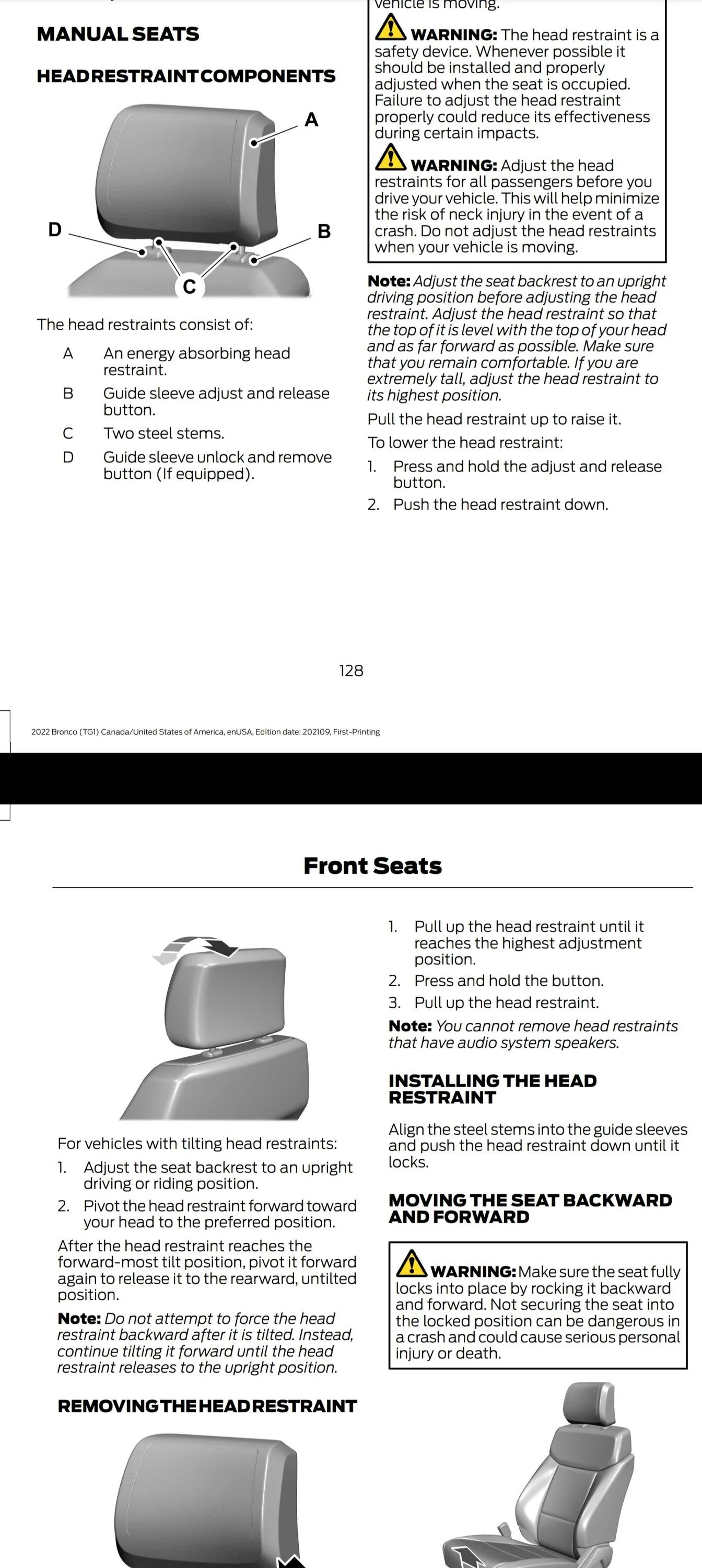 Ford Bronco New Headrest wanted!!! Screenshot_20220930-230914