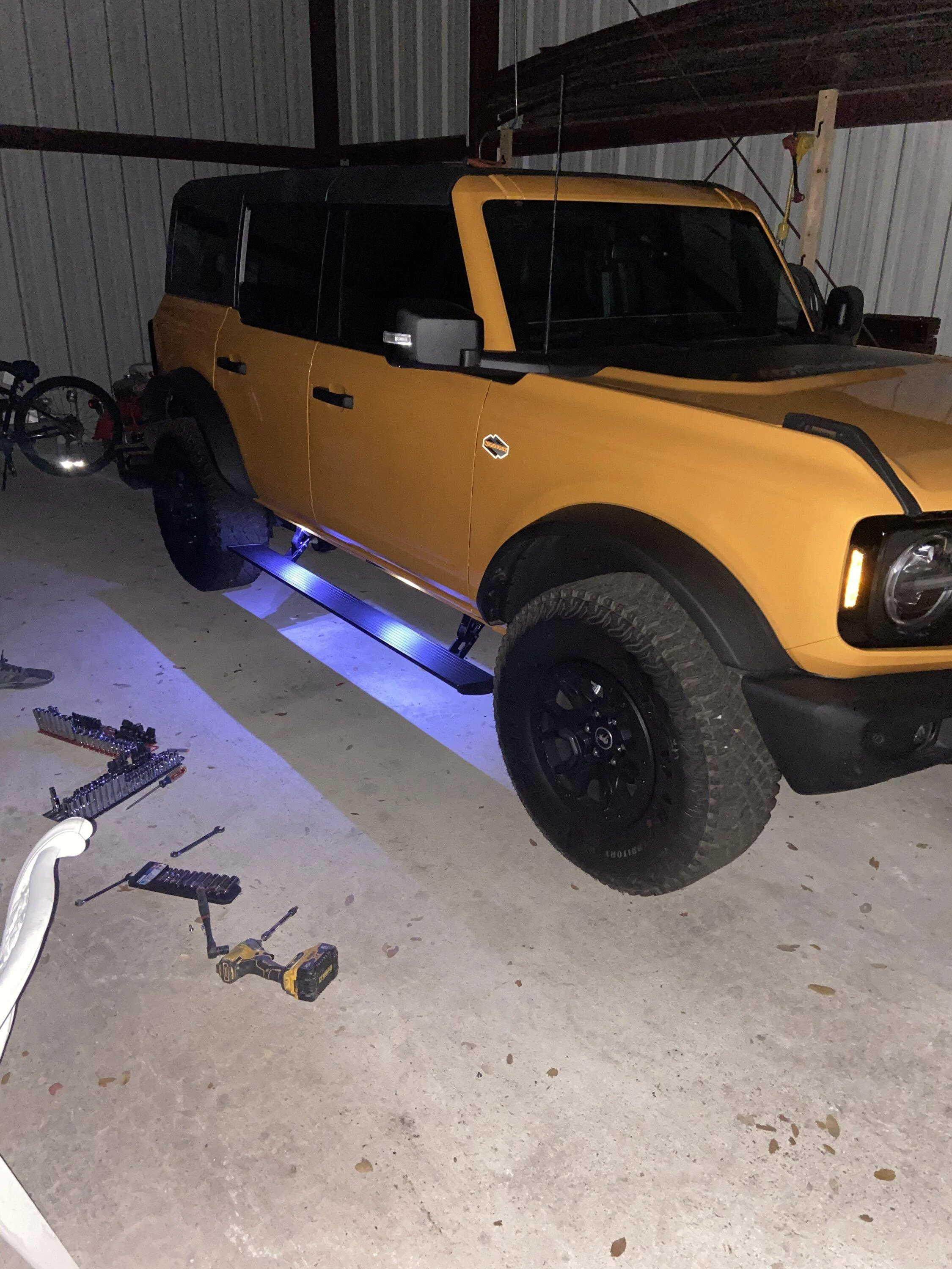 Ford Bronco AMP Research power steps backordered? - get them now... CEB1DA7D-1204-46CB-B749-B884736557D0
