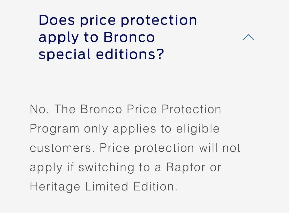 Ford Bronco Raptor pricing increase D5E71281-B3F8-4CAA-A4C5-BF87E960E25E
