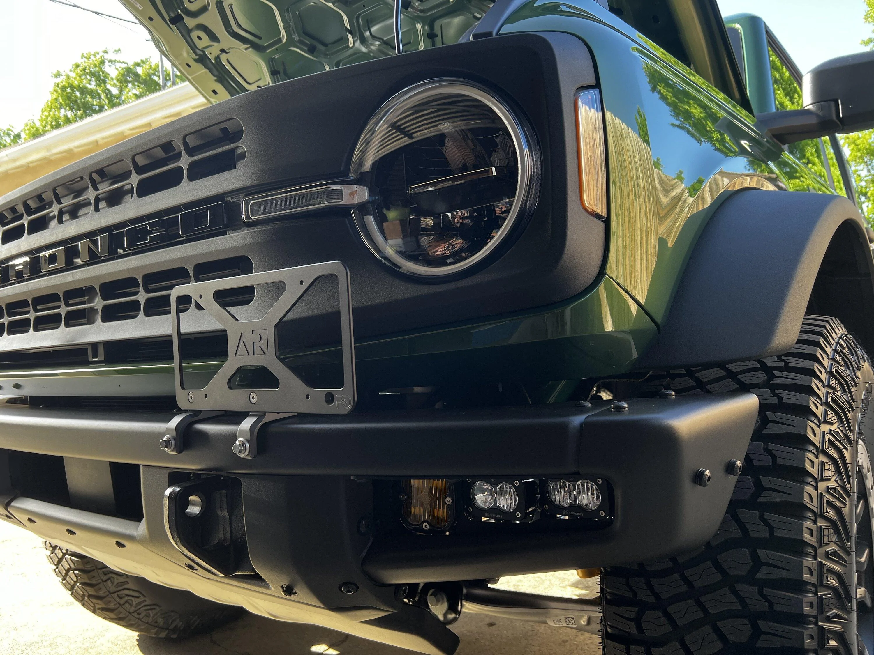 Ford Bronco “Lucky Green” 2022 Eruption Green 4dr Base Sasquatch build 9D177170-9628-46DF-A816-F64D33A93071