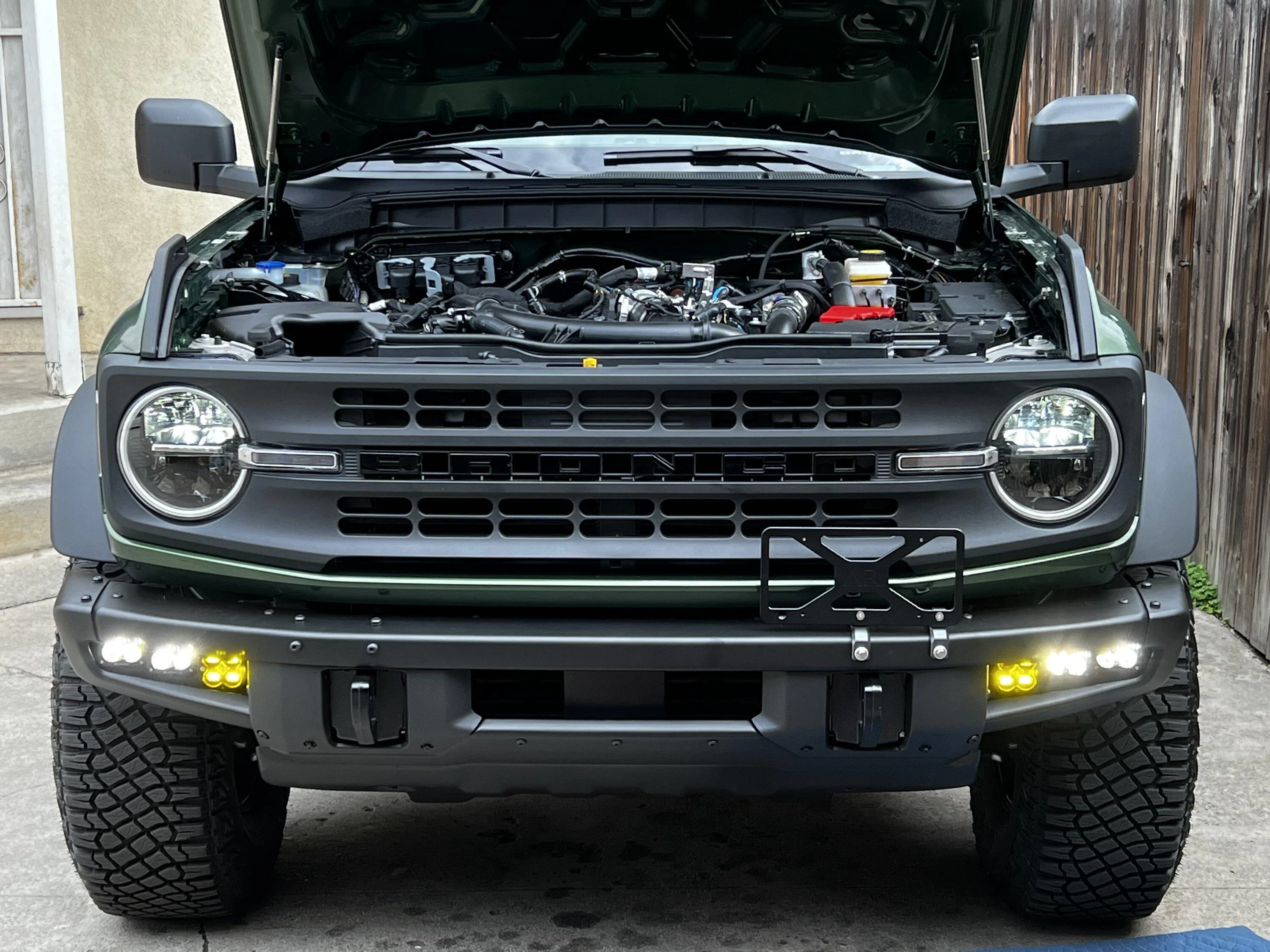Ford Bronco “Lucky Green” 2022 Eruption Green 4dr Base Sasquatch build 973B5C94-8445-4DB1-B661-EFEC095E72D4
