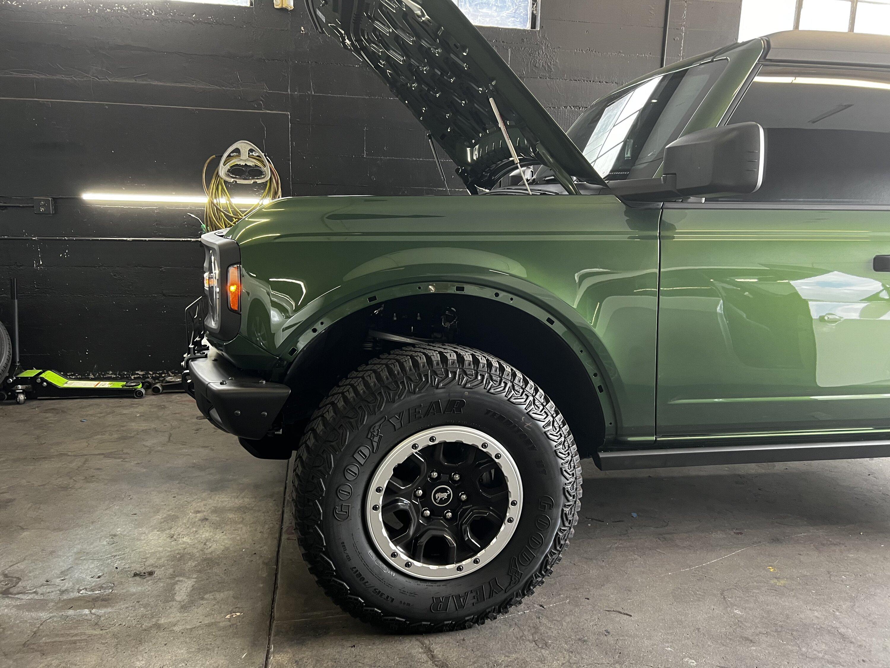 Ford Bronco “Lucky Green” 2022 Eruption Green 4dr Base Sasquatch build 33F7CA8C-3131-48E9-A535-B1EDBCC33B08