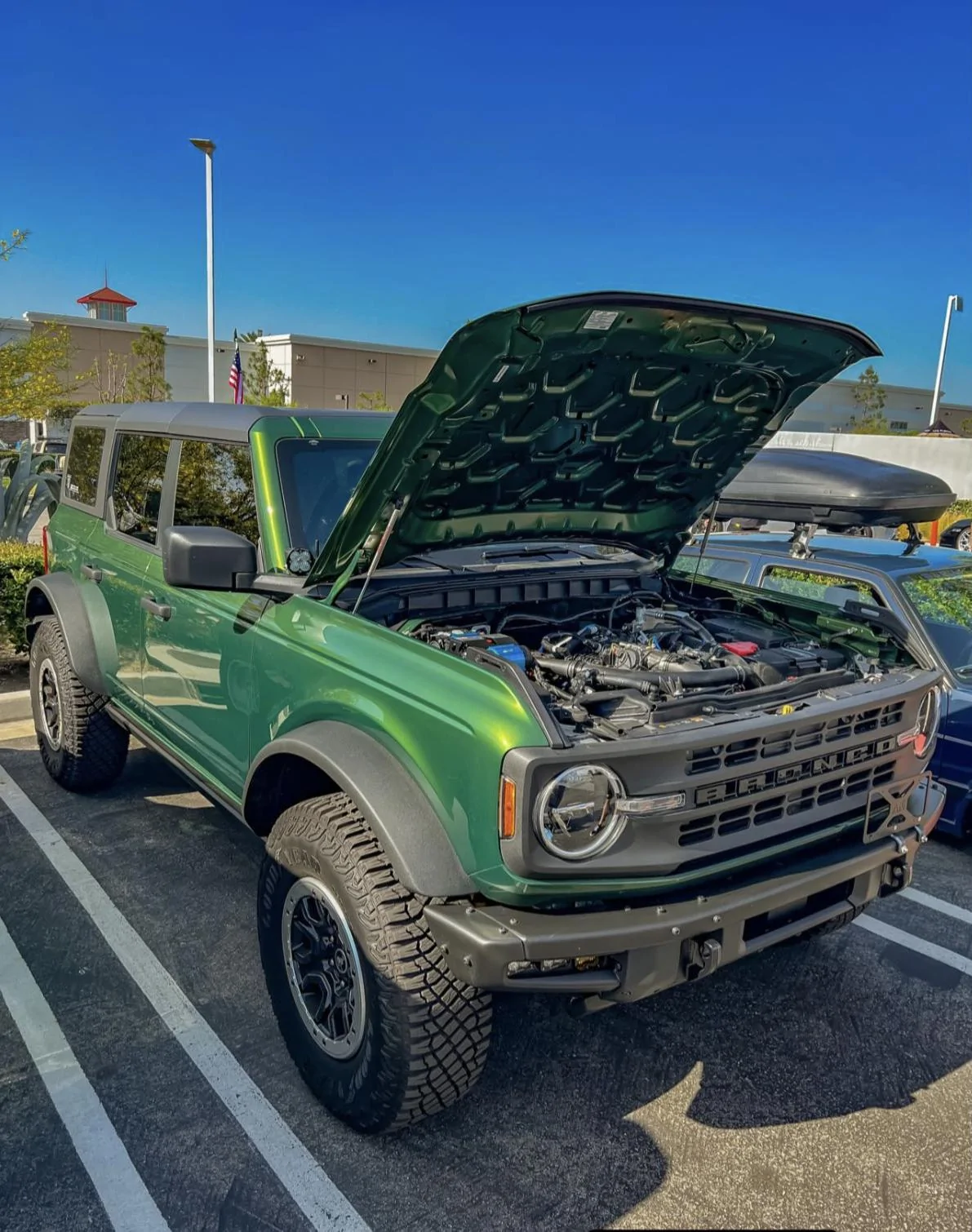 Ford Bronco “Lucky Green” 2022 Eruption Green 4dr Base Sasquatch build B4570EB8-E438-4ABF-9C4B-4596F57FC388
