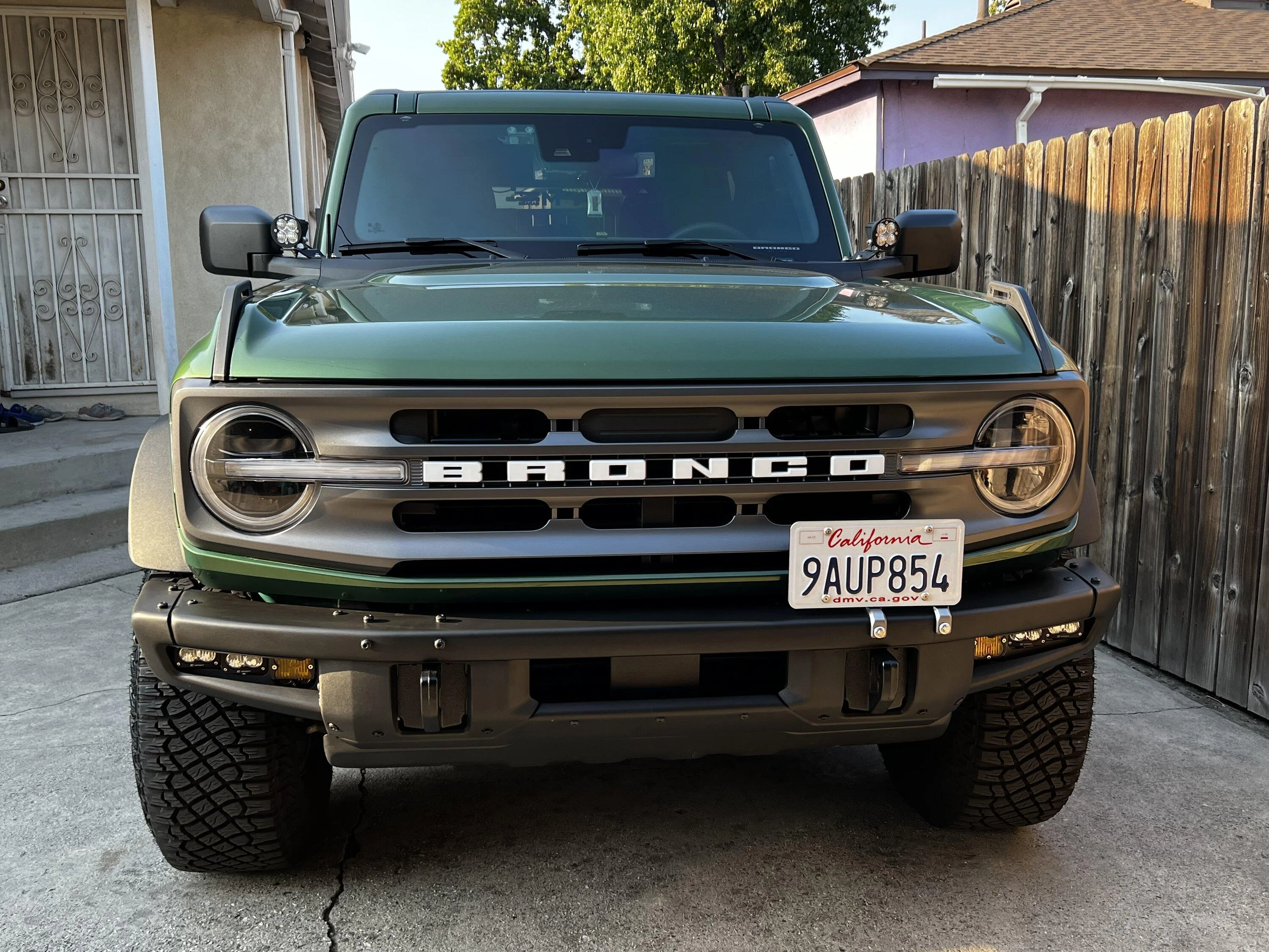Ford Bronco “Lucky Green” 2022 Eruption Green 4dr Base Sasquatch build 86E98434-71E1-42B0-AE38-EE81C0480CE4