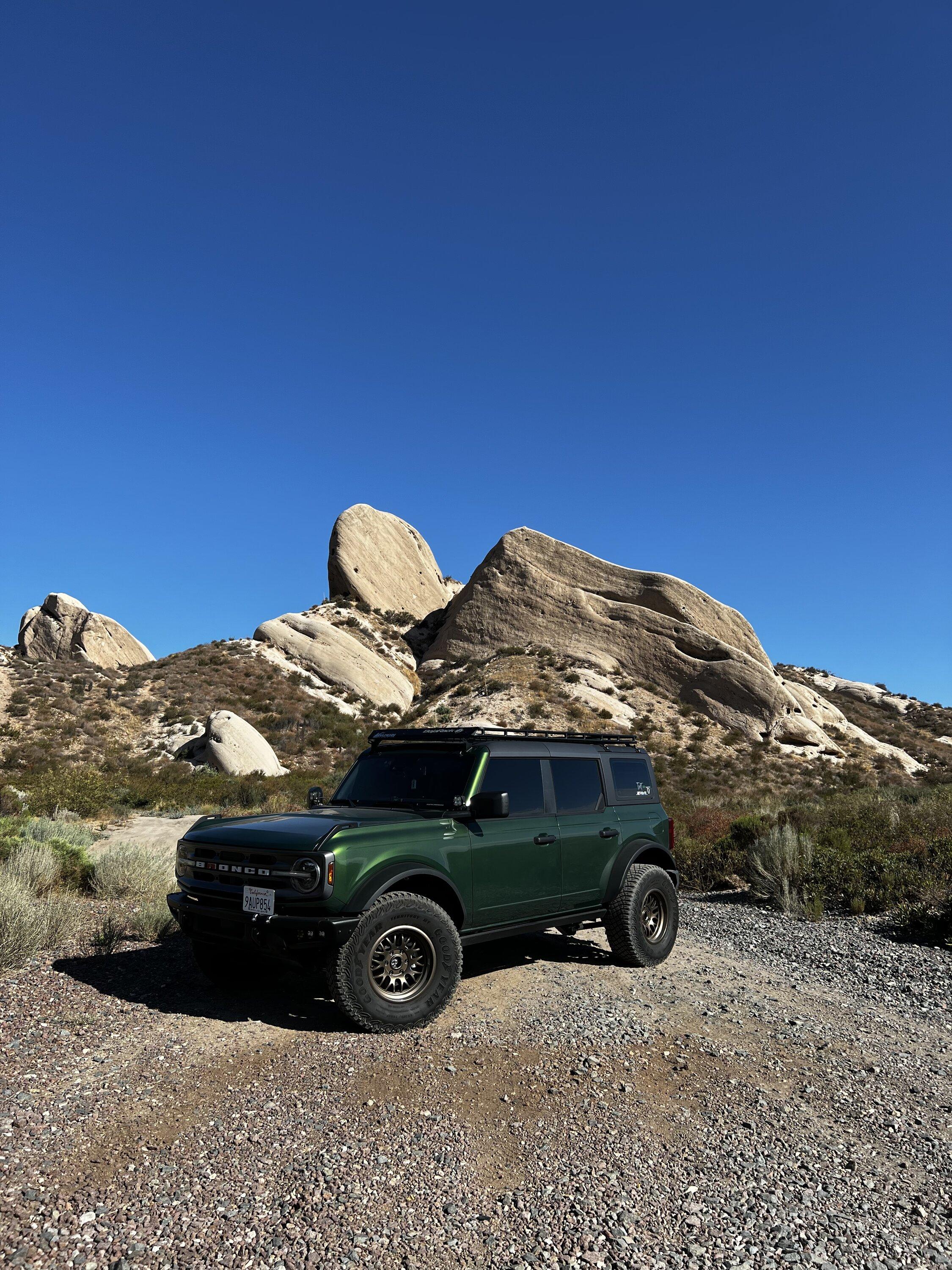 Ford Bronco “Lucky Green” 2022 Eruption Green 4dr Base Sasquatch build CD6221B5-E563-4FD6-8C7F-C9B10B67DF8C