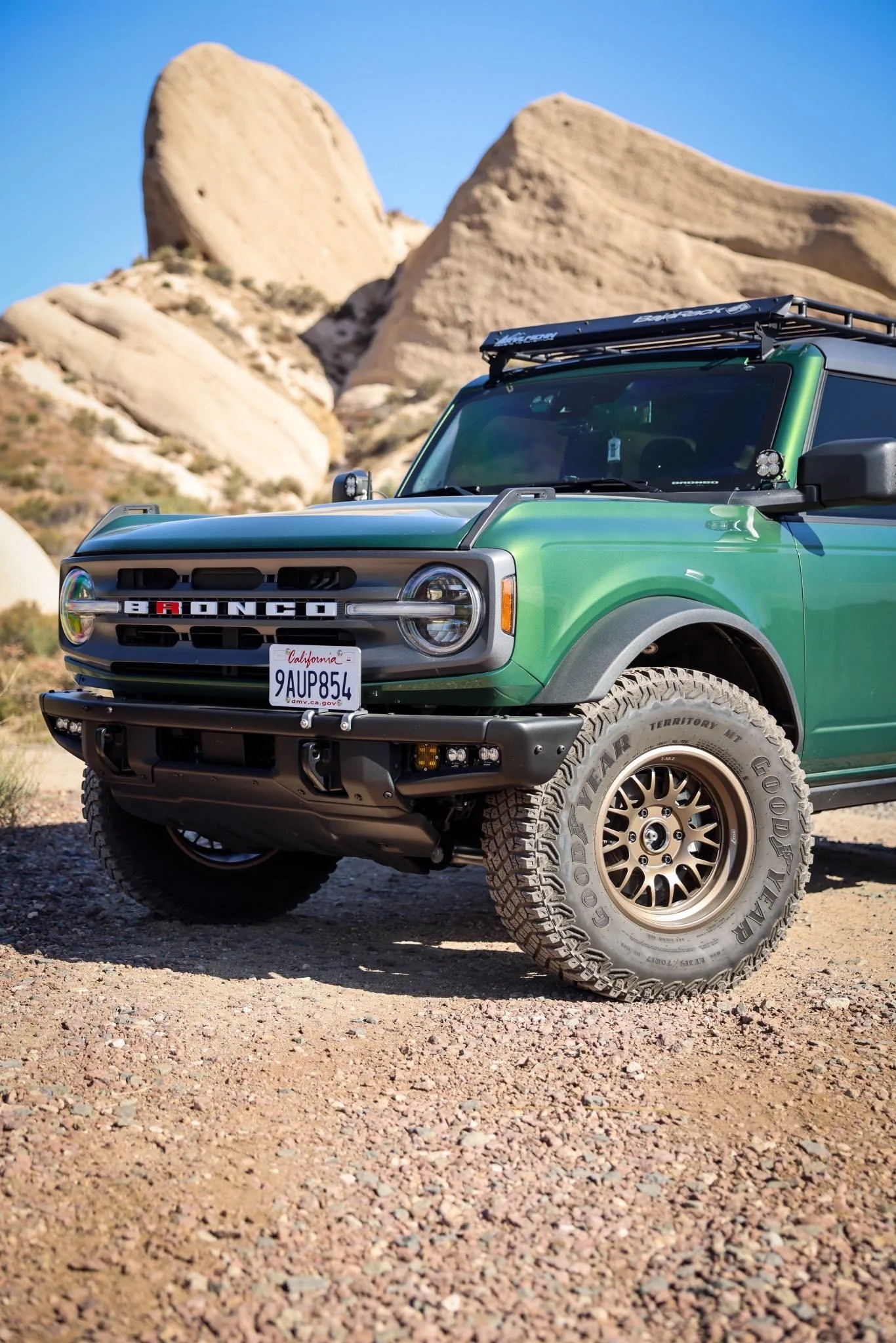Ford Bronco “Lucky Green” 2022 Eruption Green 4dr Base Sasquatch build B42BA58F-15DD-4806-BDE4-C5E73879F017