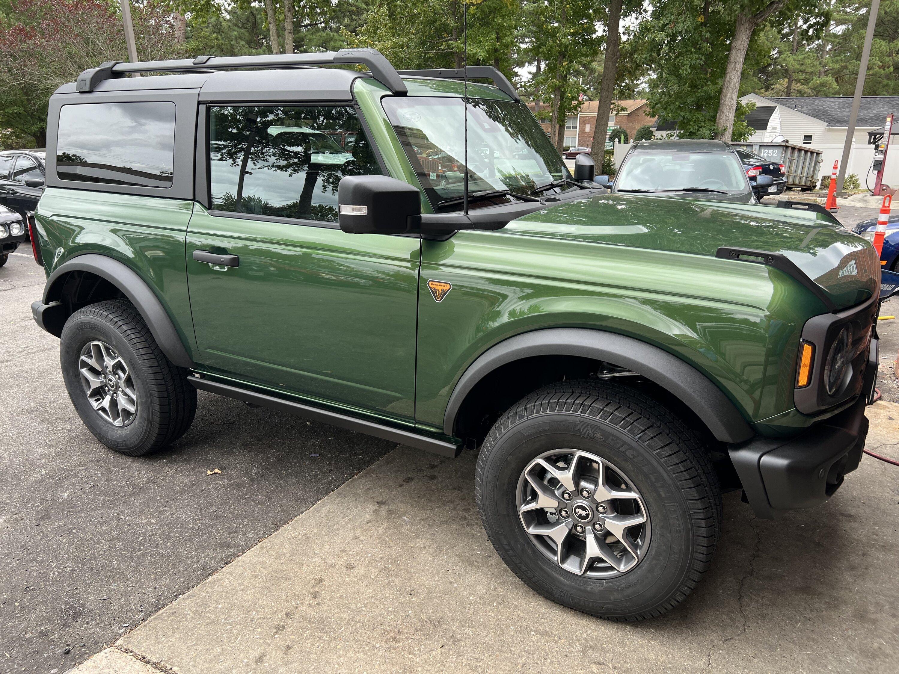 Ford Bronco Michelin Defender Tires installed!!! tempImagesaqoy6
