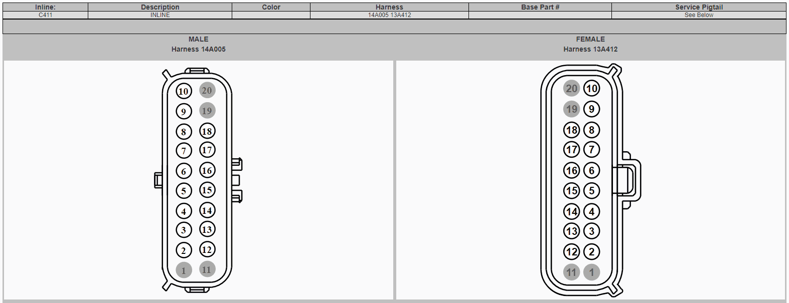 Mustang Wiring Diagrams, image size:1573x605