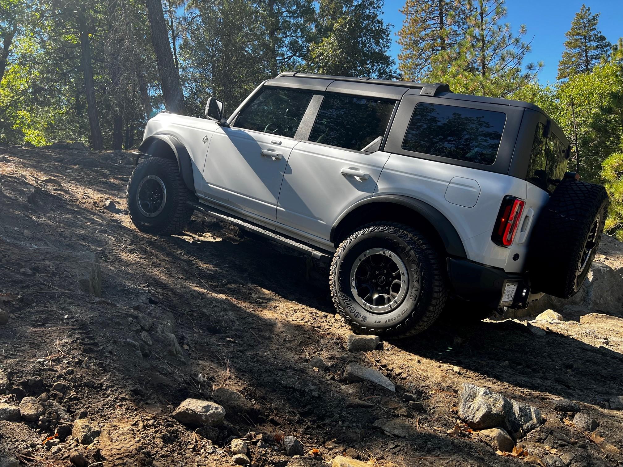 Ford Bronco 8/1/22 Build Week Group Bronco 1st trail