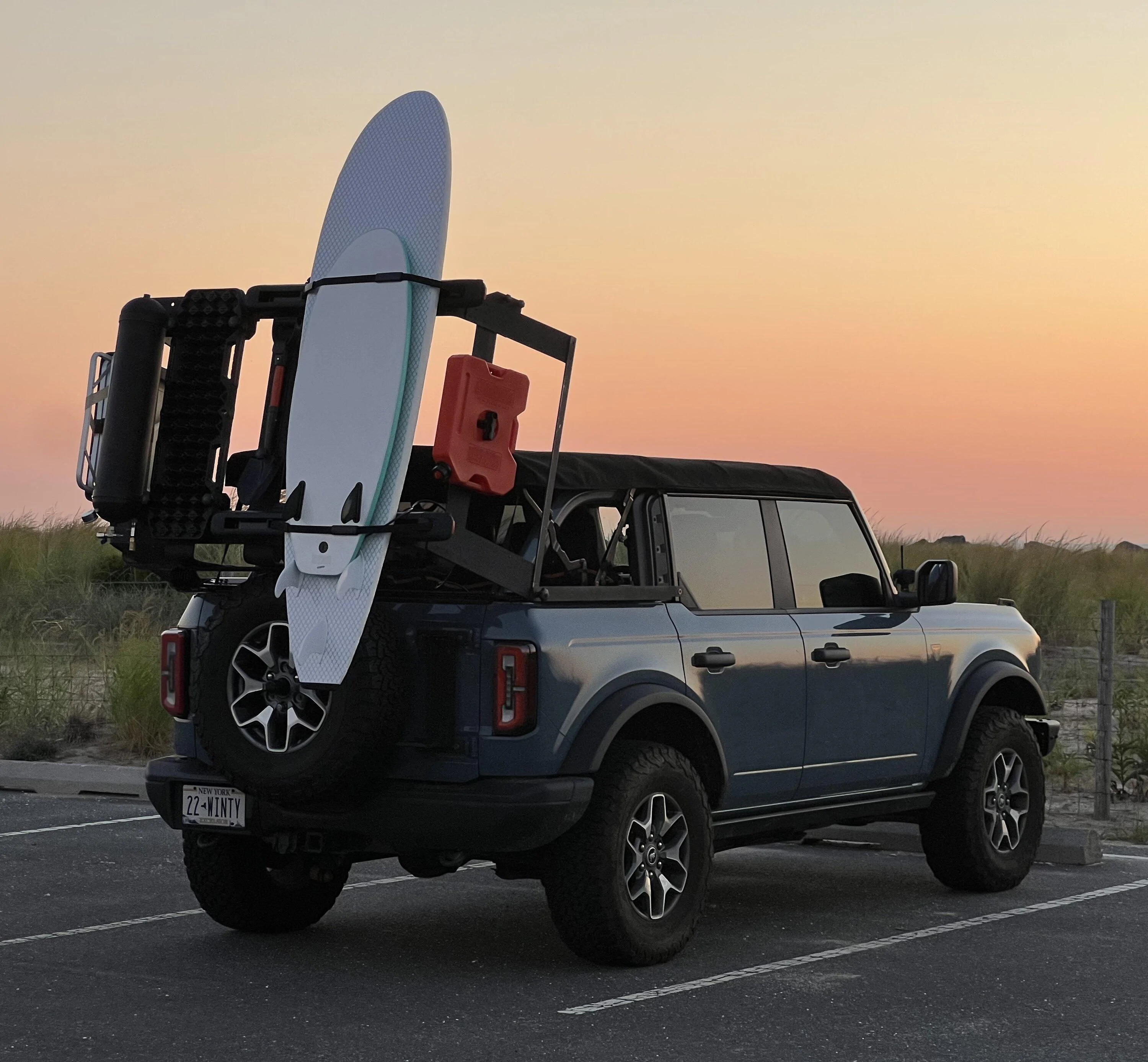 Ford Bronco Roof rack options for soft top 4