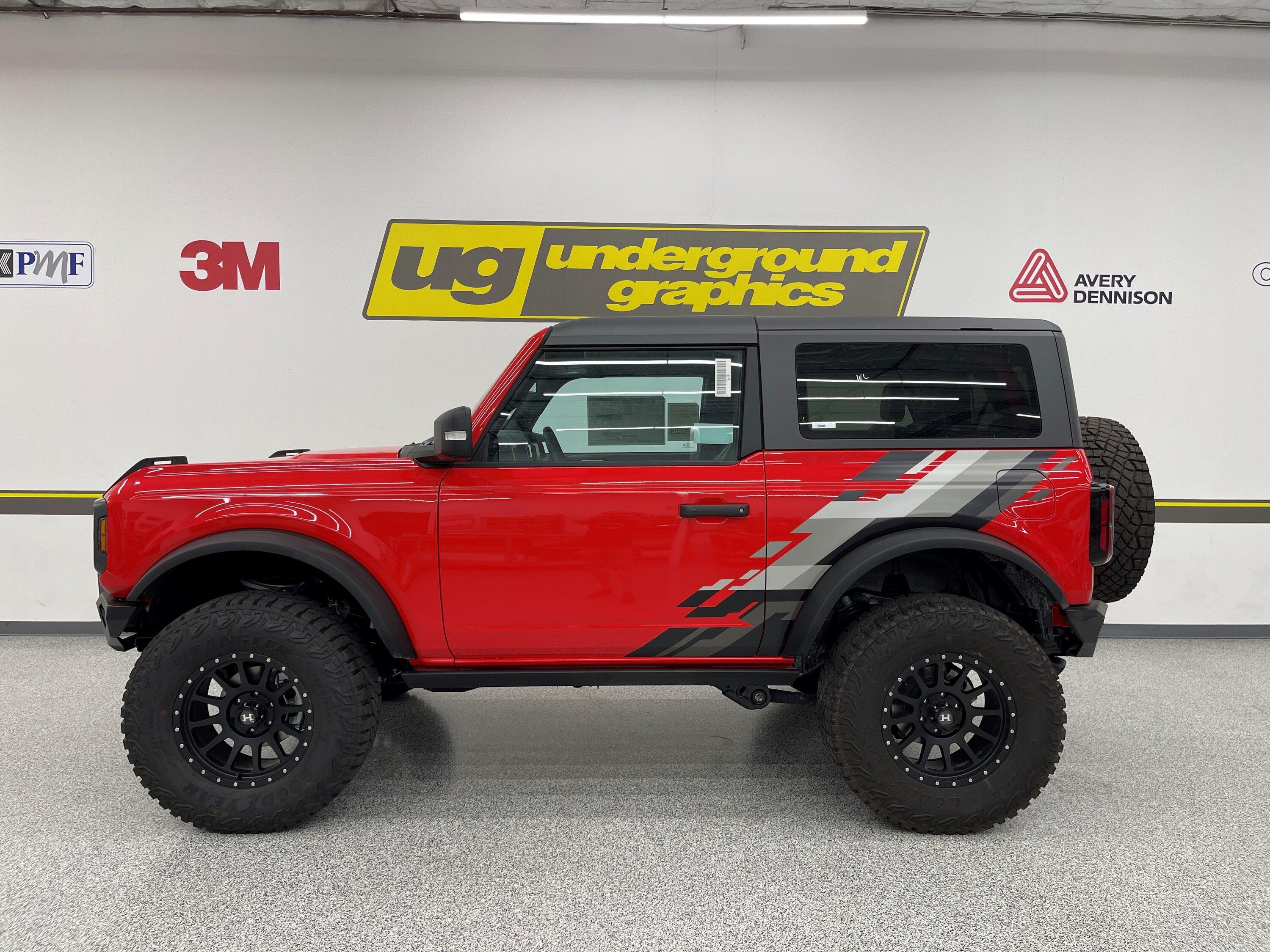 Ford Bronco Bronco "Braptor" graphics kit: photos and info Braptor 2-door 01