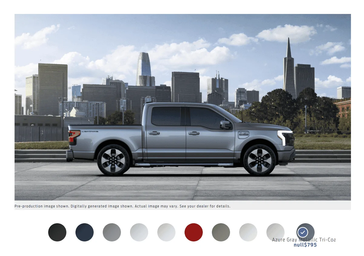 Ford Bronco Azure Gray - Which one is it Ford??? Lightning Azure Gray
