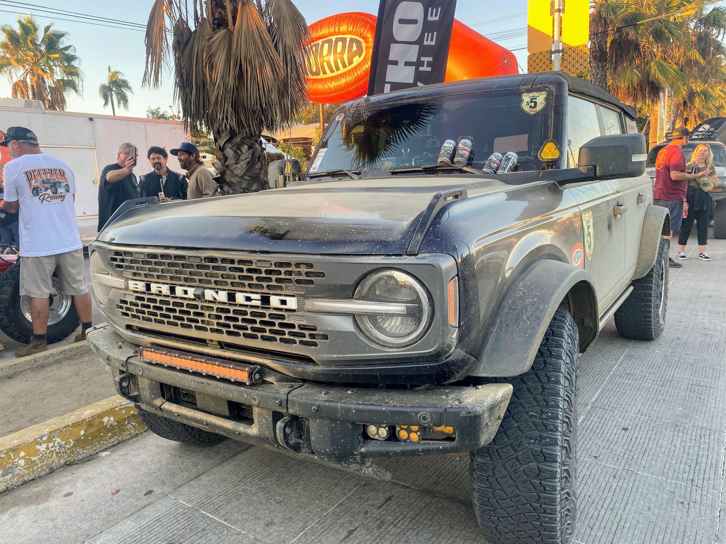 Ford Bronco My Badlands Sasquatch participated in NORRA 500 2022 - Safari Rapido IMG_1667