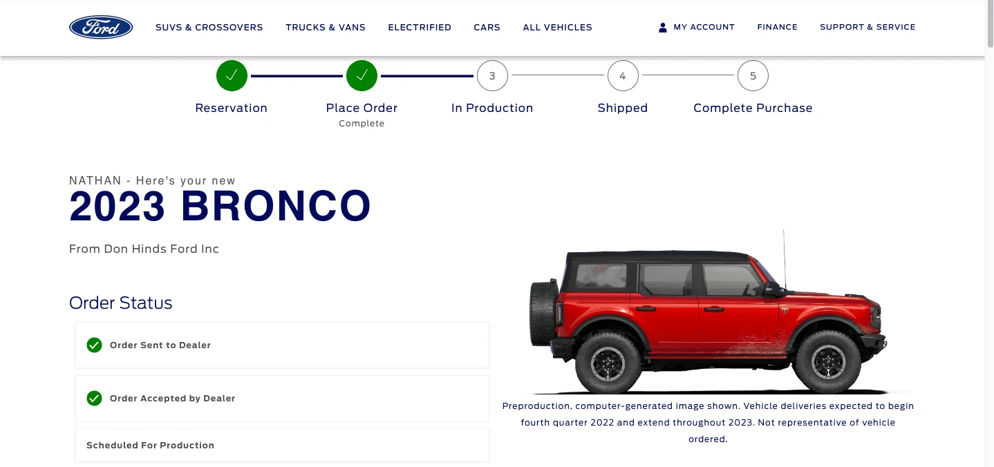 Ford Bronco Observations from my reorder process yesterday Screen Shot 2022-10-04 at 1.00.48 PM