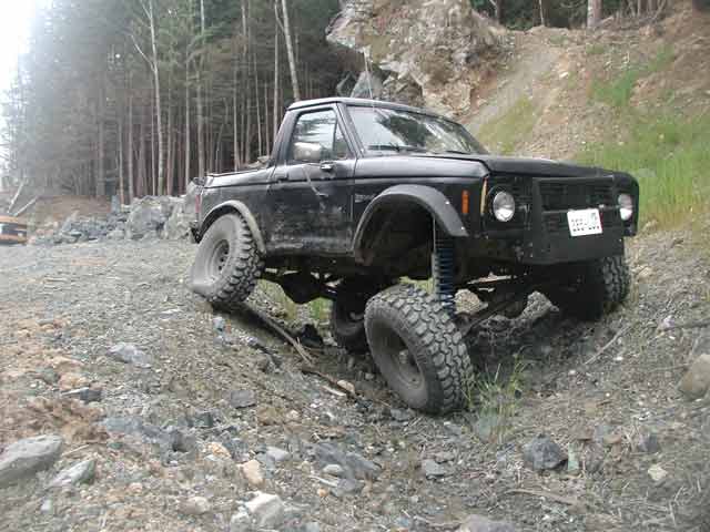Ford Bronco Where's the Bronco II section? flex