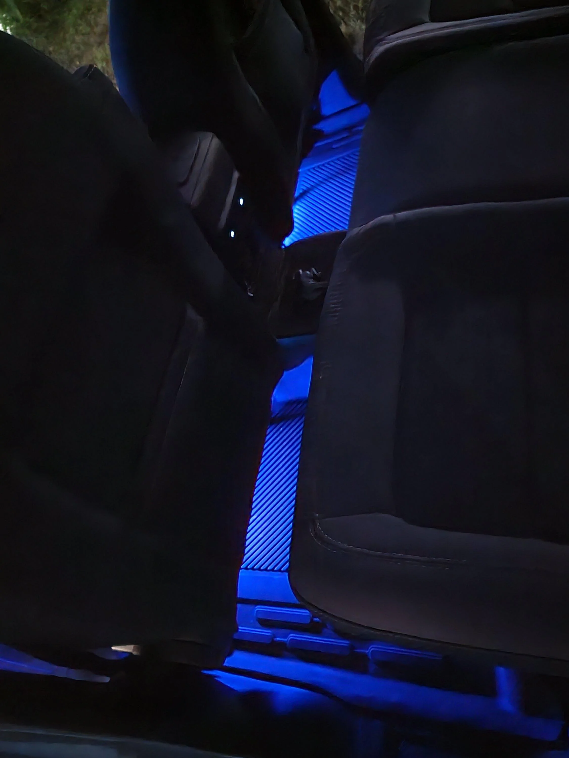 Ford Bronco Color changing ambient lighting using Ford OEM parts 20220921_194435