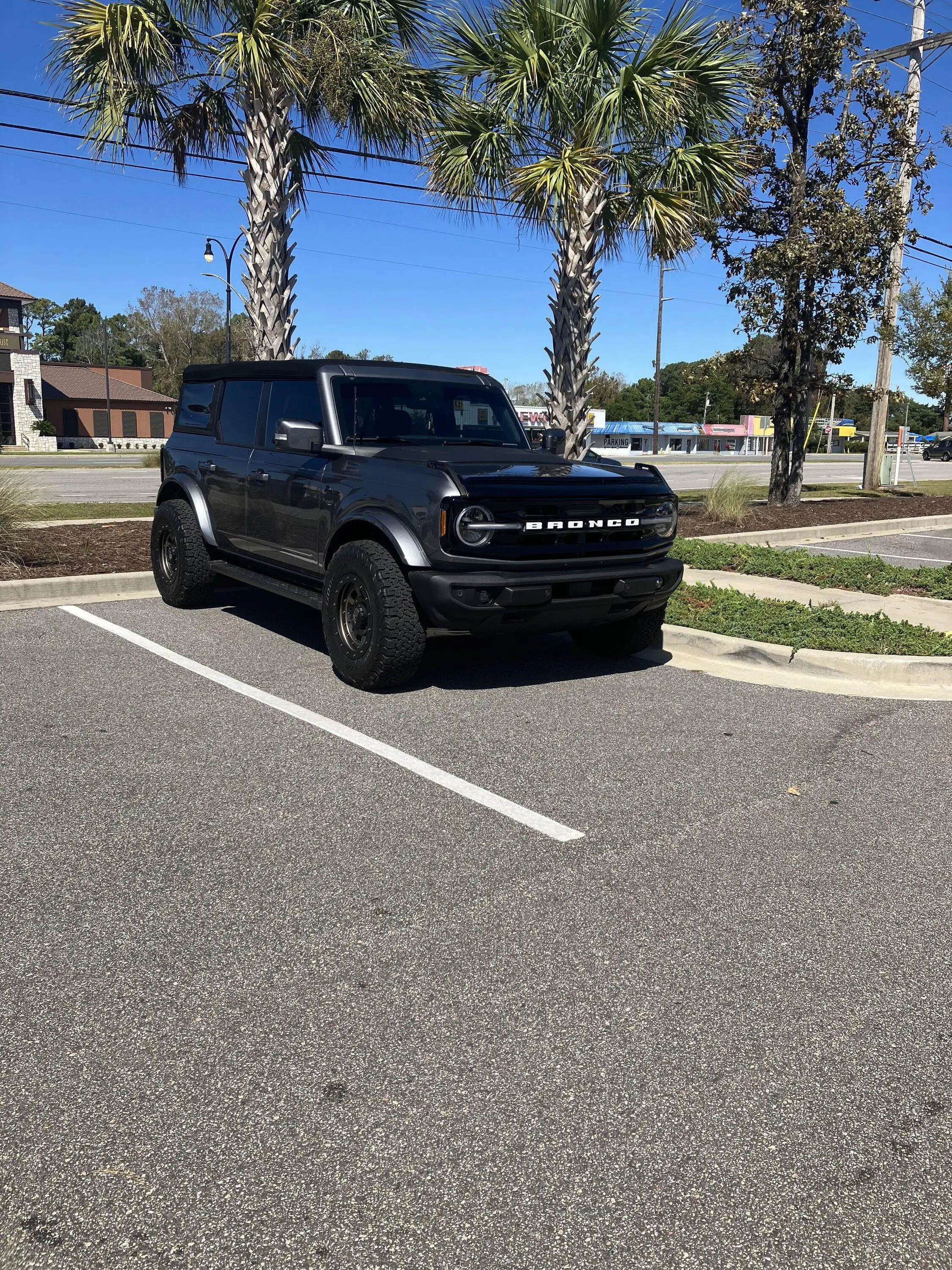 Ford Bronco Gloss black bug deflector 1514EEEB-DB50-4DC9-814D-8C59FA8DC1FB