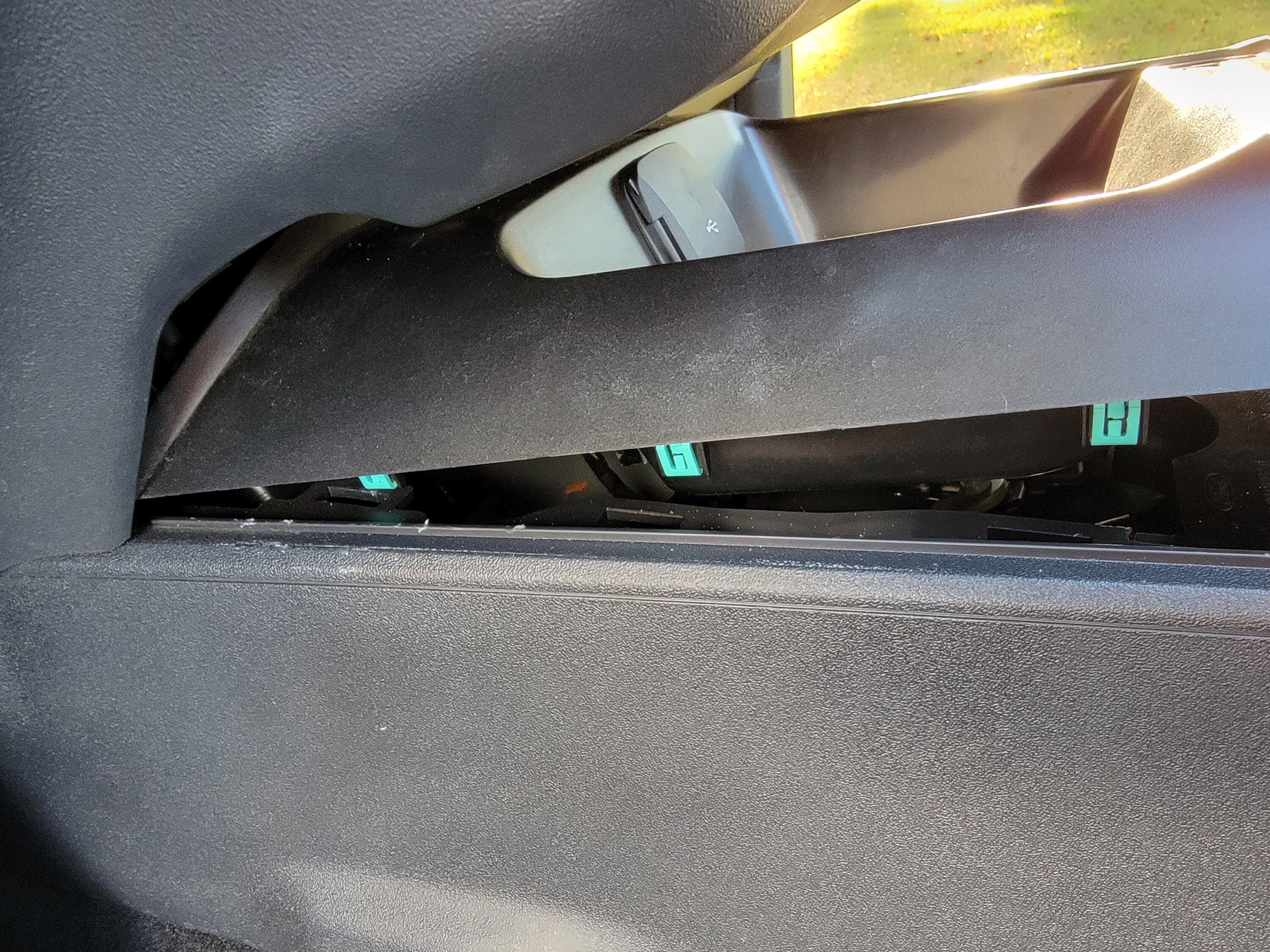 Ford Bronco Color changing ambient lighting using Ford OEM parts 20220922_173814