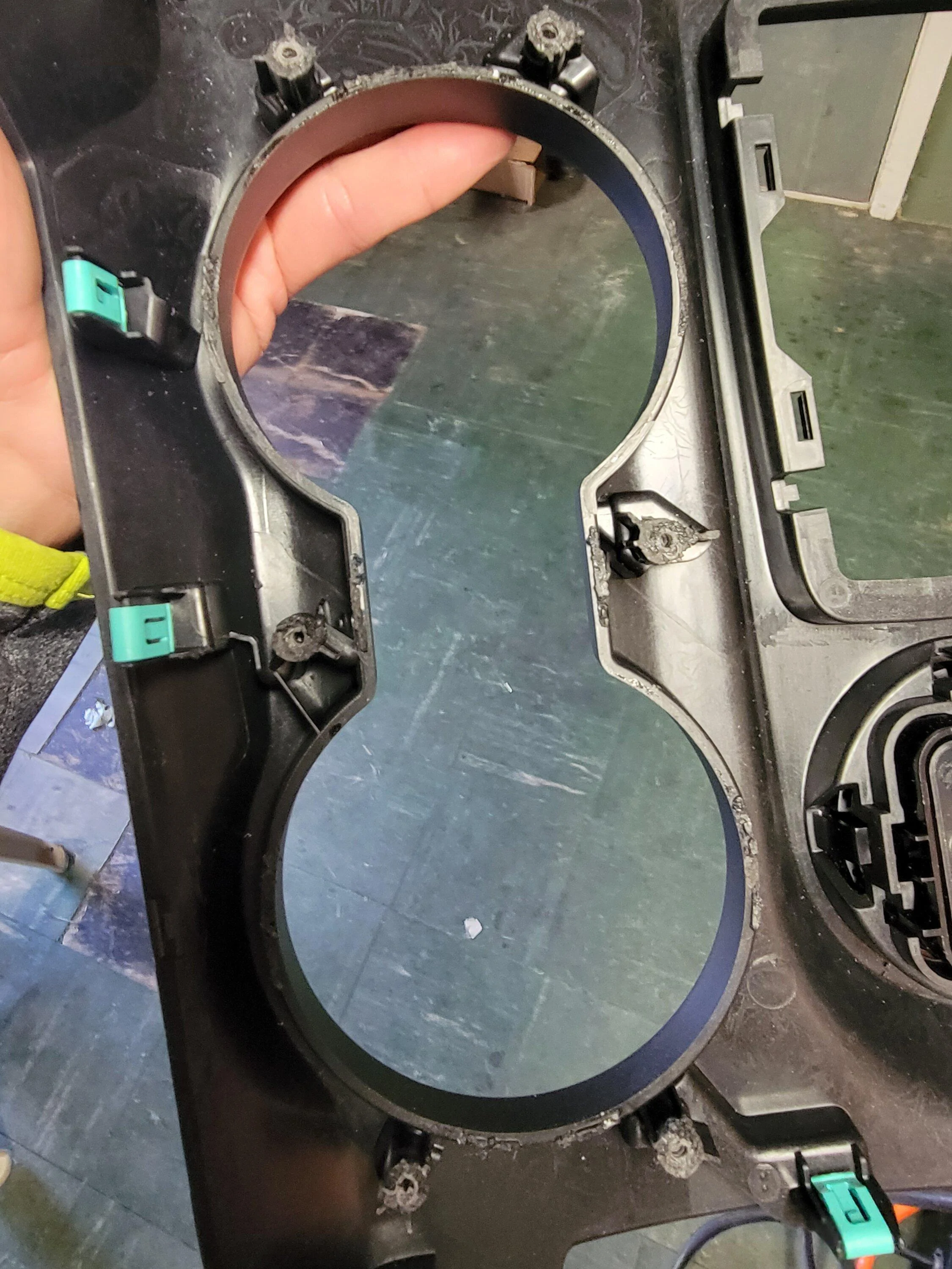Ford Bronco Color changing ambient lighting using Ford OEM parts 20220923_160342