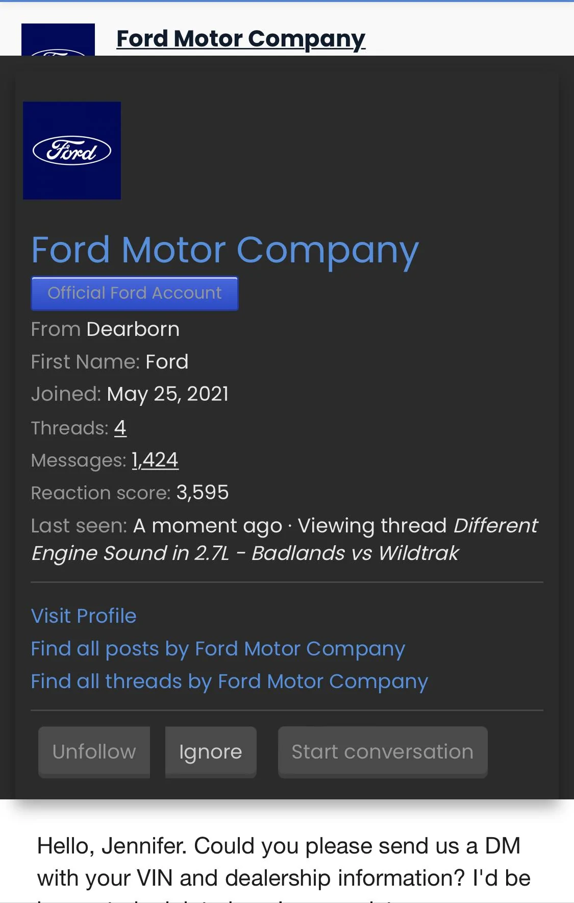 Ford Bronco What is this on screen Notice? 4192F2AF-3078-4BF6-8129-87DC80AEA829